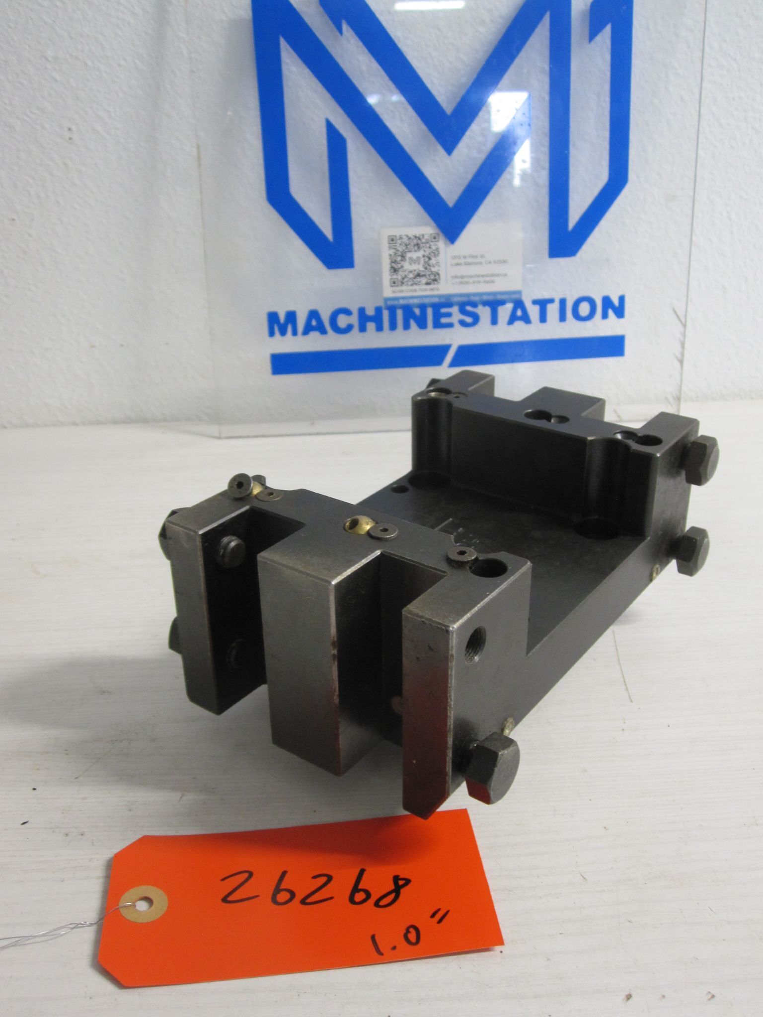 MT MARCHETTI MNL0072540 BMT60 1" Double Sided Turning tool holder 0