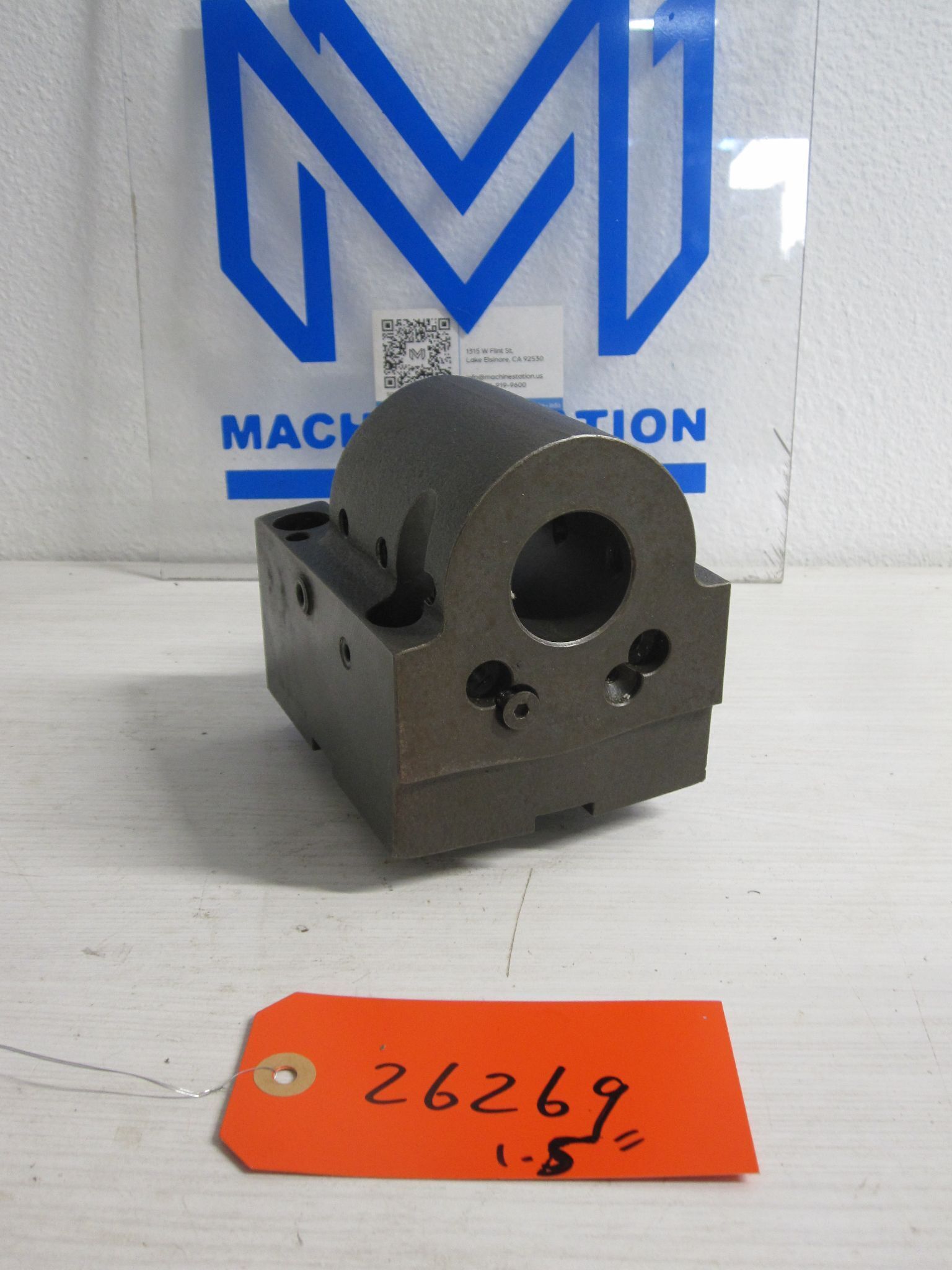 BMT60 94 x 84 mm Boring Bar Holder Static DMG Mori Seiki 1.5" Boring Bars 4