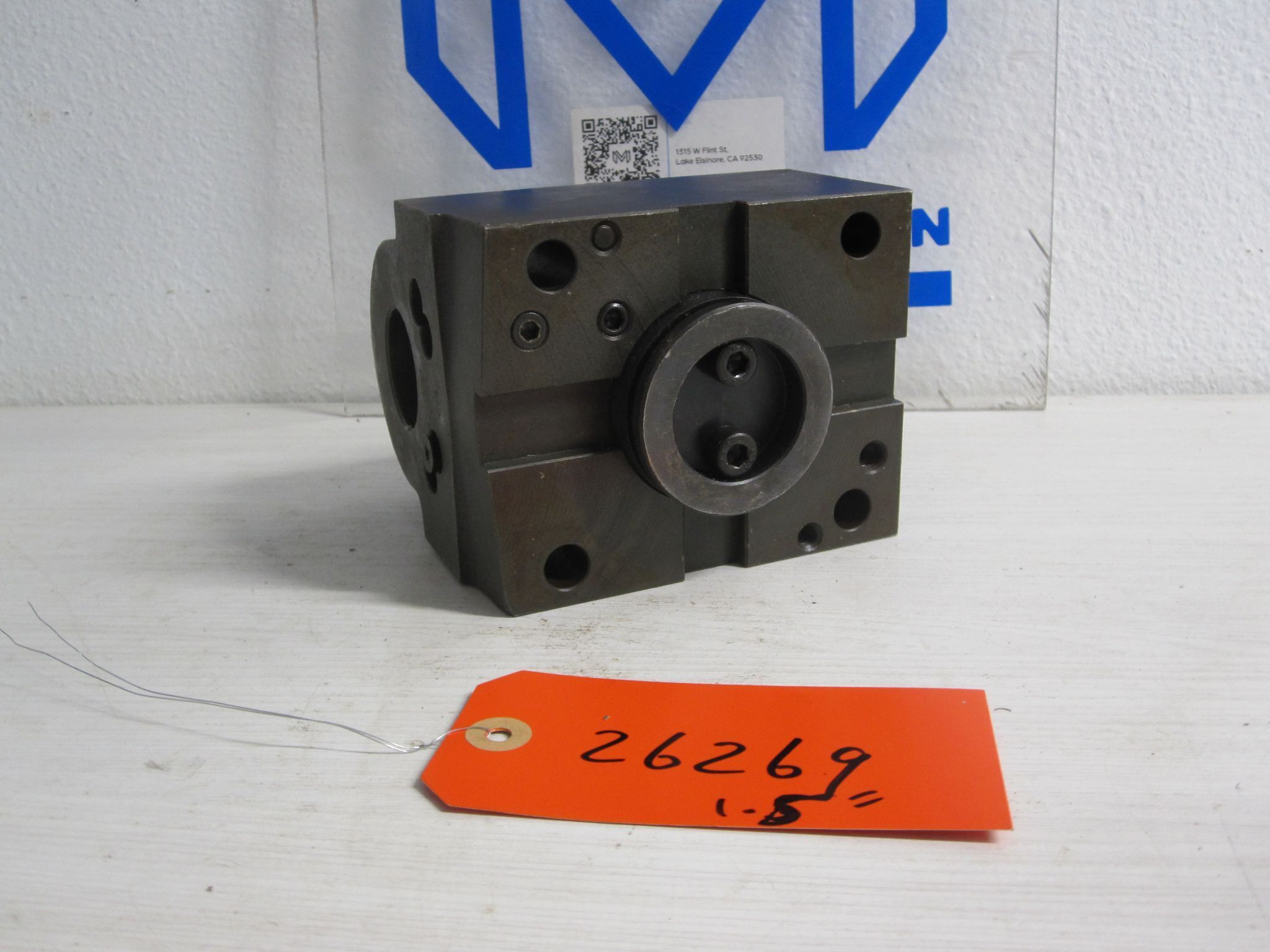 BMT60 94 x 84 mm Boring Bar Holder Static DMG Mori Seiki 1.5" Boring Bars 6