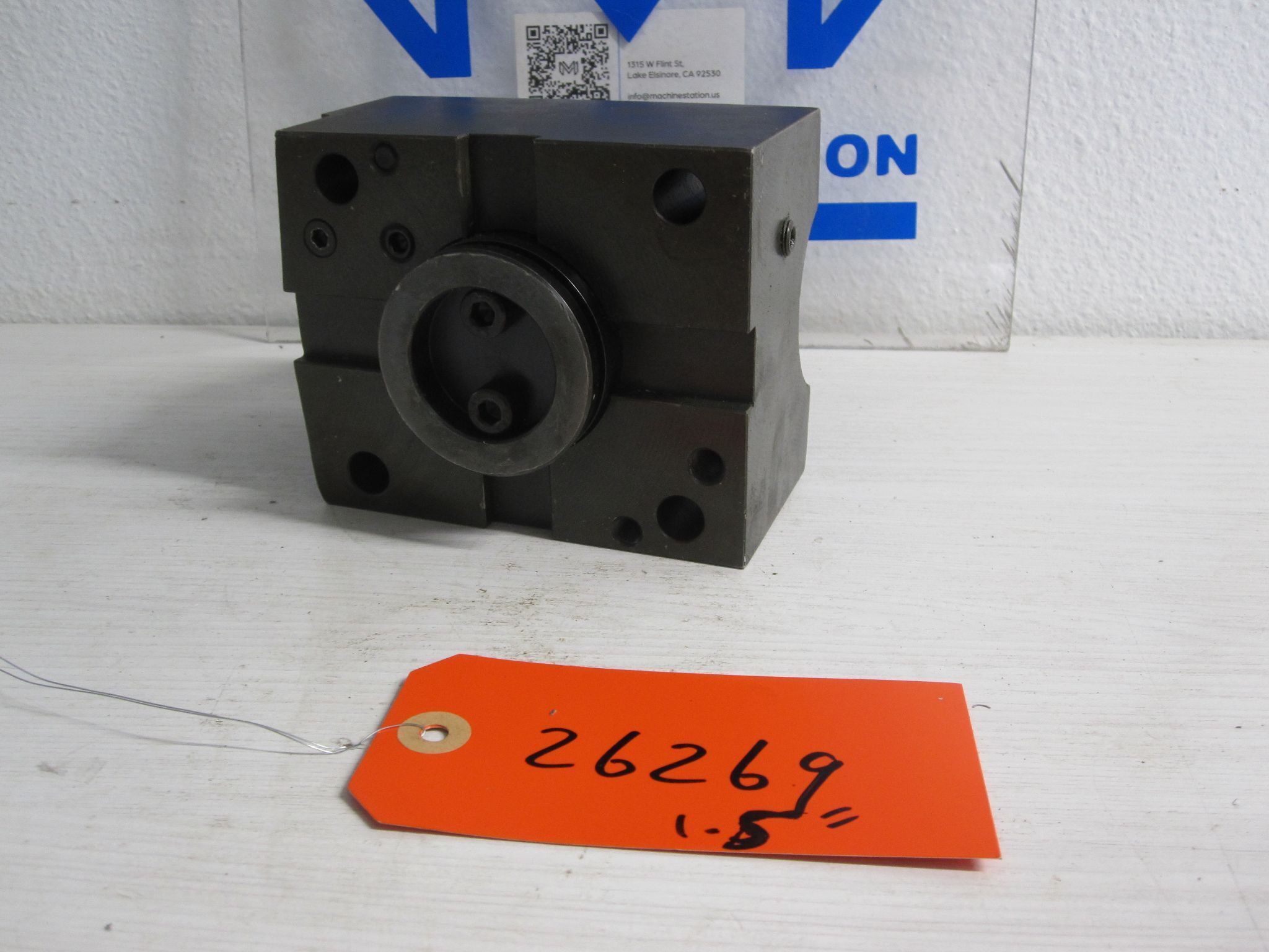BMT60 94 x 84 mm Boring Bar Holder Static DMG Mori Seiki 1.5" Boring Bars 7
