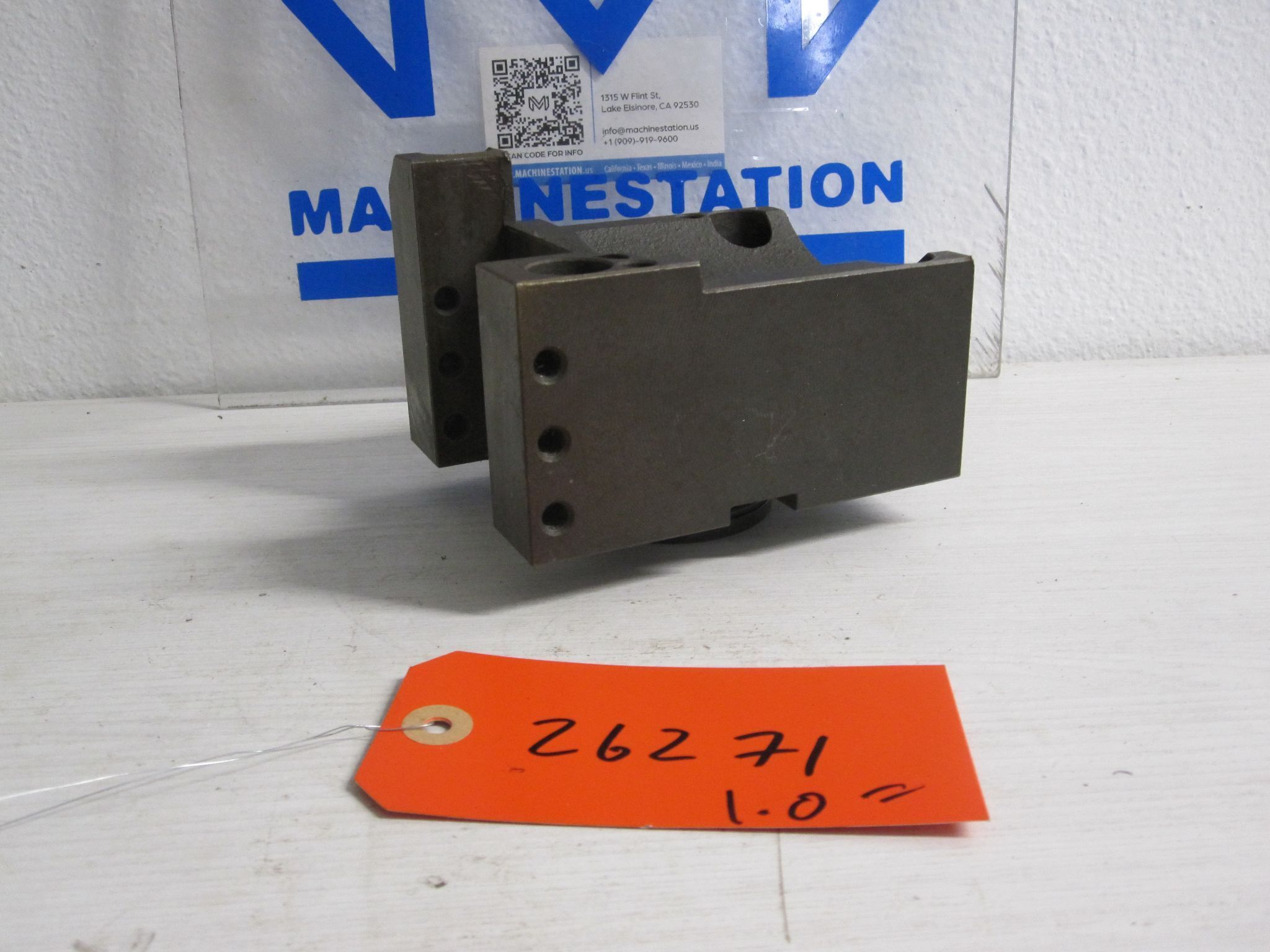 BMT60 94 x 84 mm Static Turning Tool Holder OD 1.0" Stick DMG Mori Seiki 0