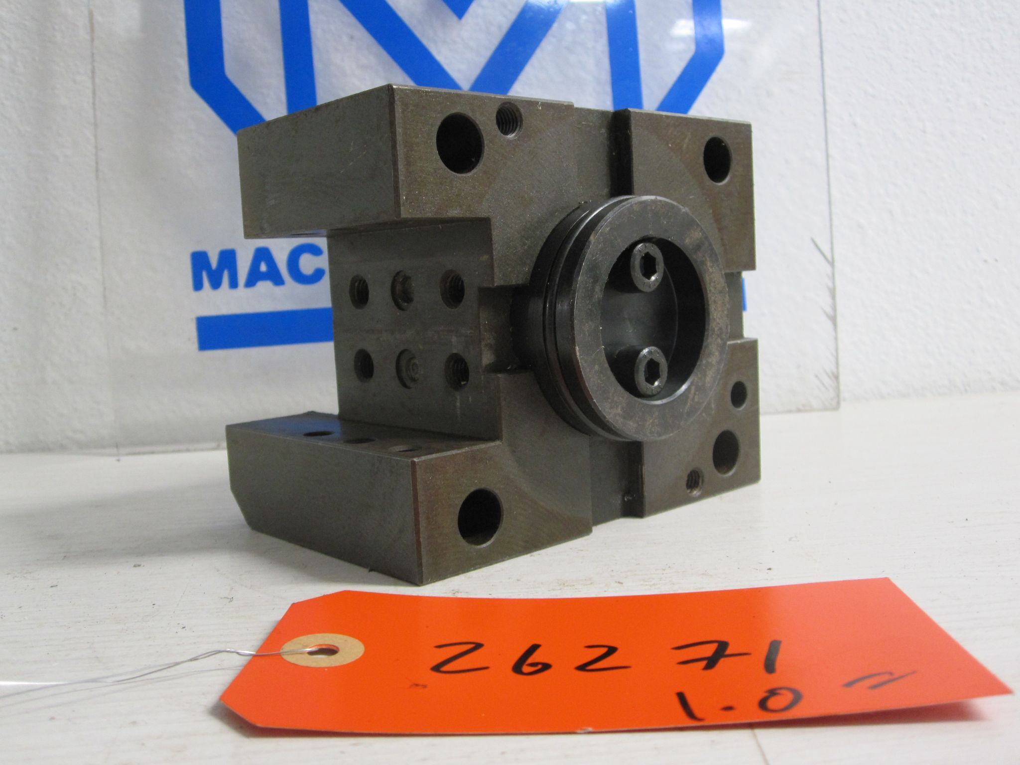 BMT60 94 x 84 mm Static Turning Tool Holder OD 1.0" Stick DMG Mori Seiki 6