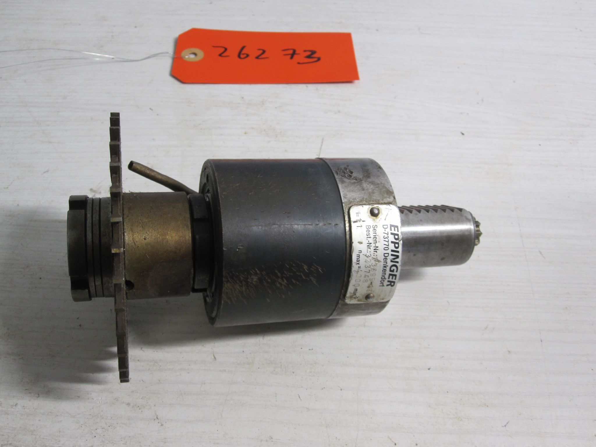 EPPINGER 323748 D-73770 Axial Live Tool Holder Slitting Saw Arbor VDI30 0