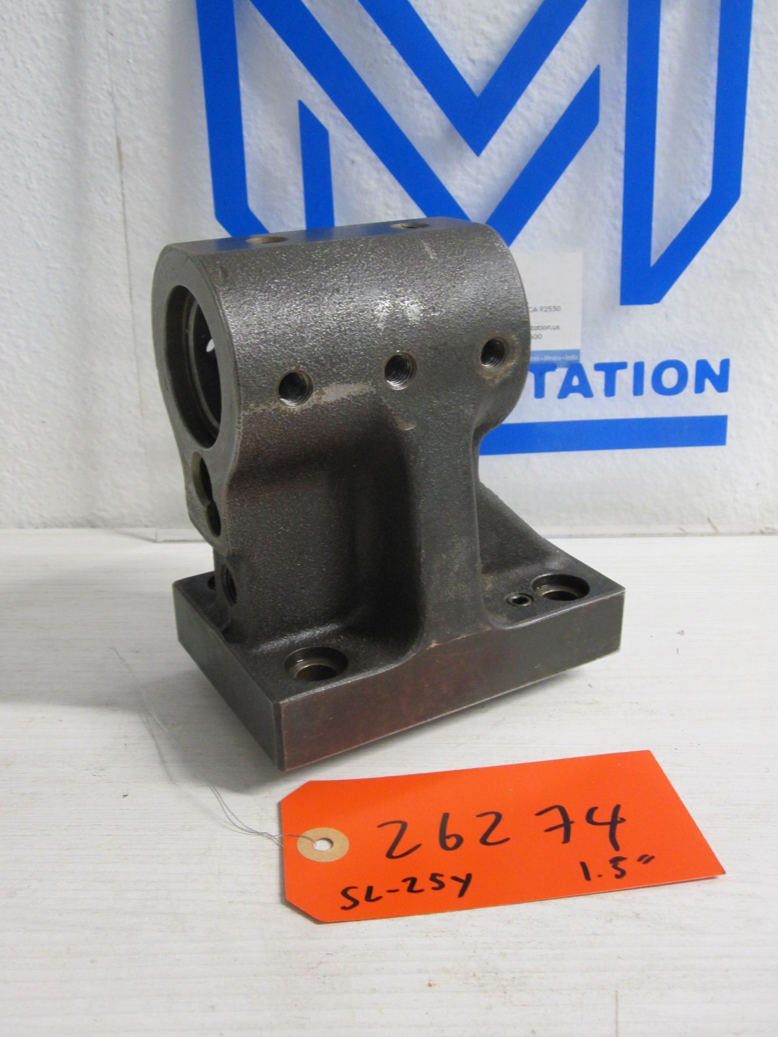 DMG Mori Seiki SL-25Y Static Boring Bar Holder Axial 1.5" 0