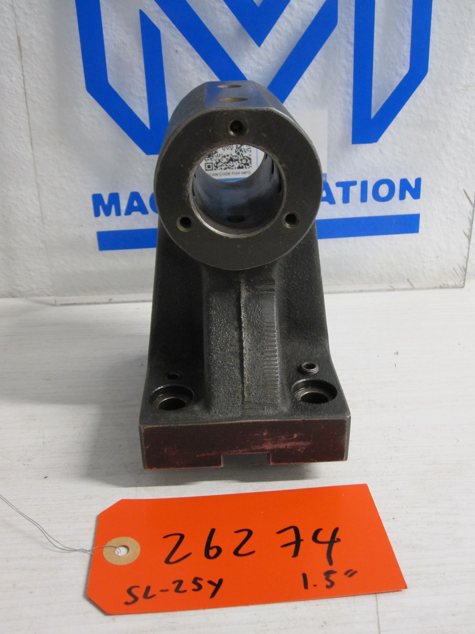DMG Mori Seiki SL-25Y Static Boring Bar Holder Axial 1.5" 4