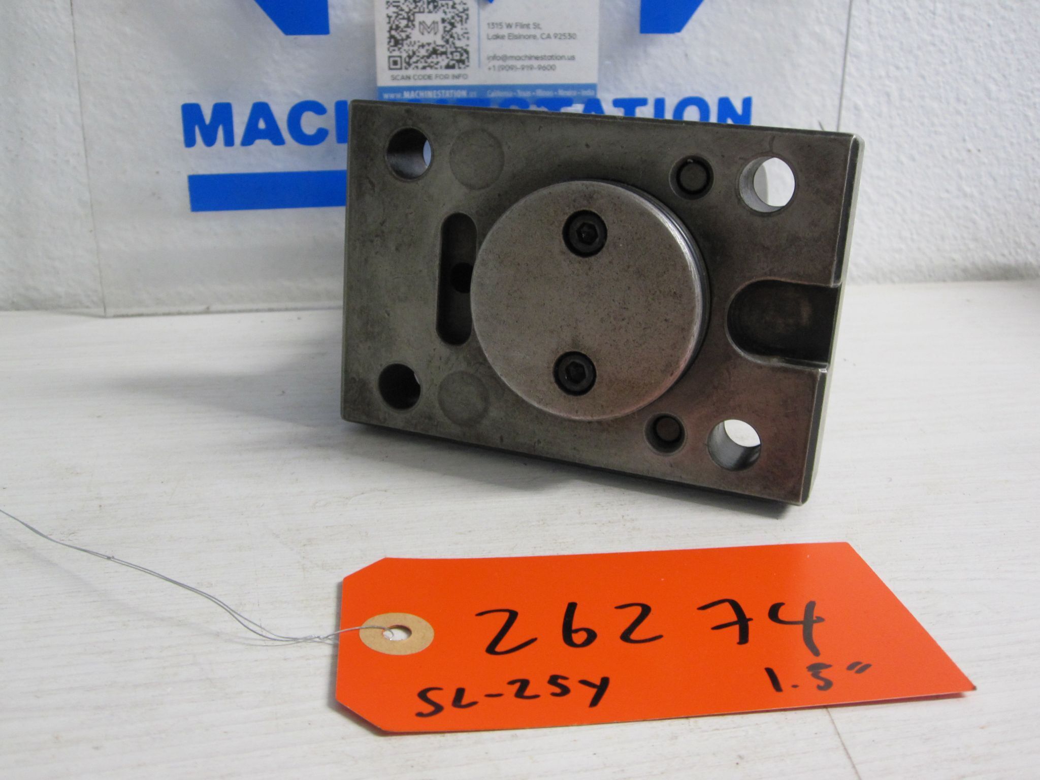 DMG Mori Seiki SL-25Y Static Boring Bar Holder Axial 1.5" 5