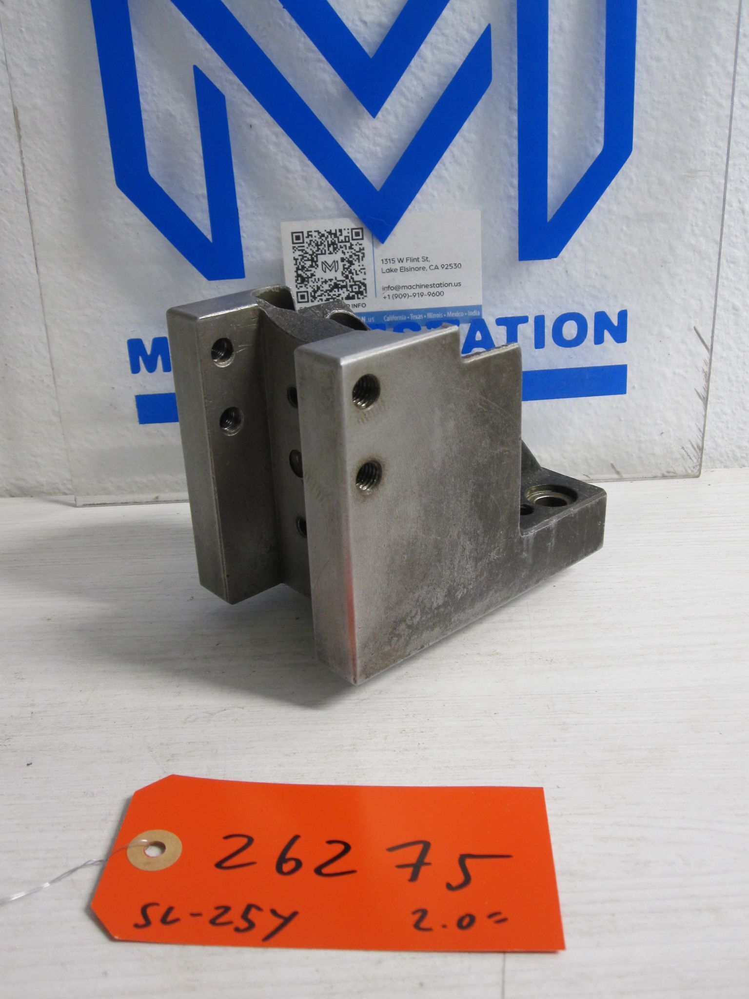 DMG Mori Seiki SL-25Y OD Turning Tool Static Tool Holder 2.0" 0