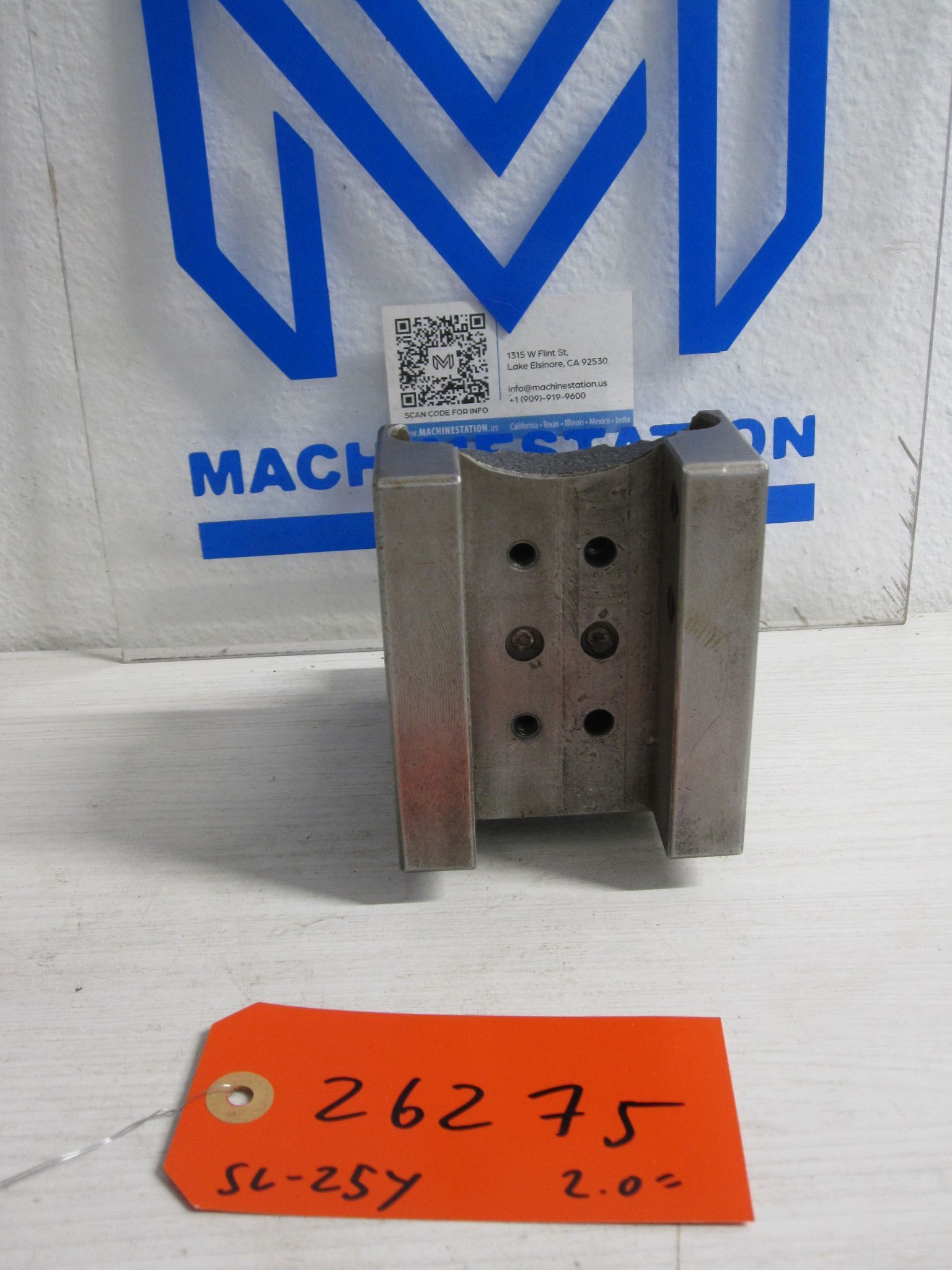 DMG Mori Seiki SL-25Y OD Turning Tool Static Tool Holder 2.0" 1