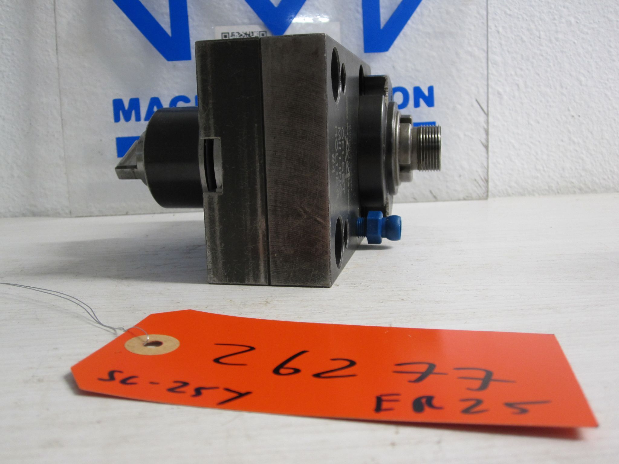 DMG Mori Seiki ALPS Tool Offset Milling Holder Straight 0 Degree Radial ER25 8