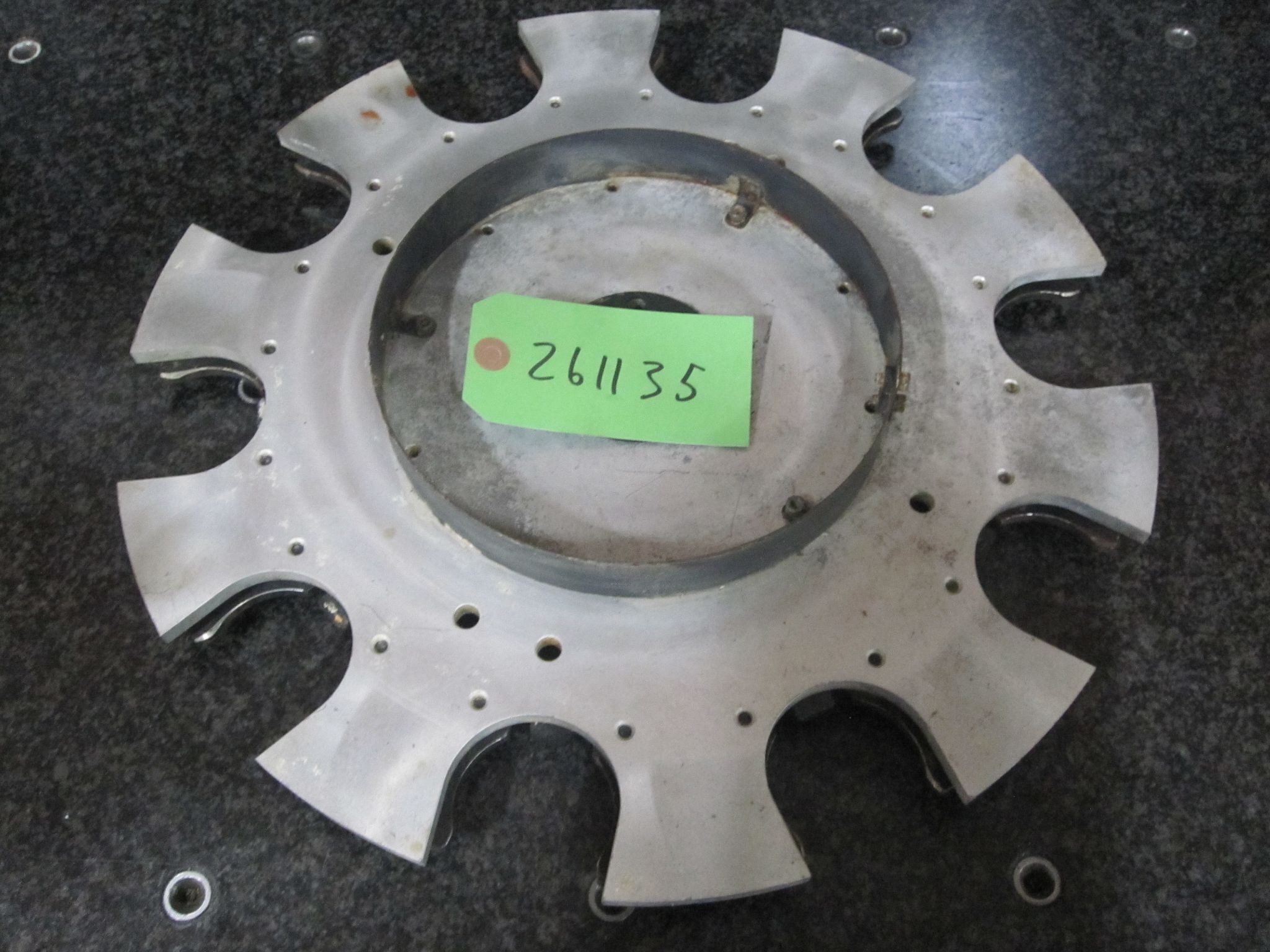 UMBRELLA CAROSEL STYLE HAAS TOOL CHANGER PLATE 10 TOOL 10-TOOL 0