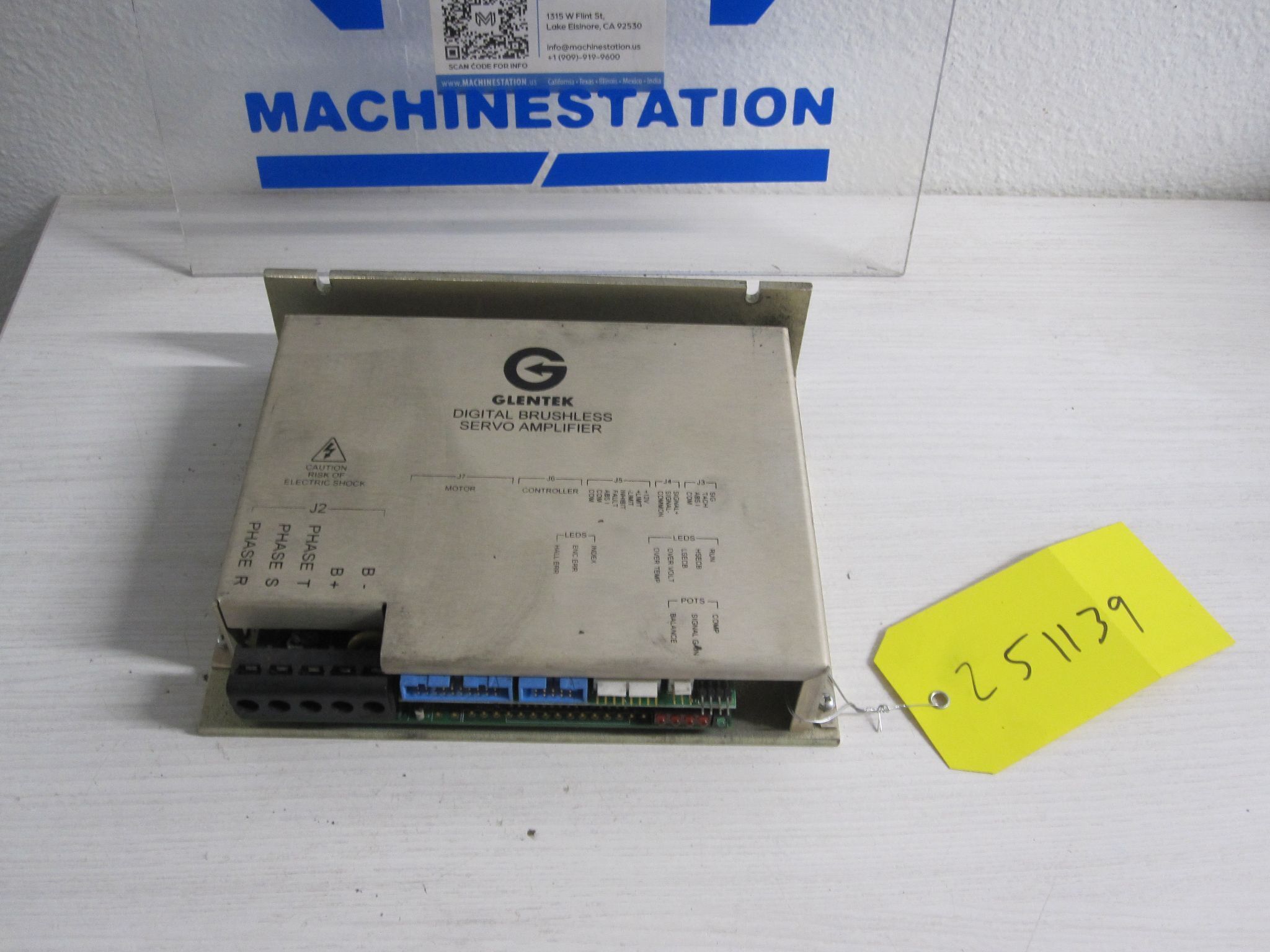 GLENTEK SMA8715HP-3 Fadal Brushless Servo Amp AMP-0040N 0