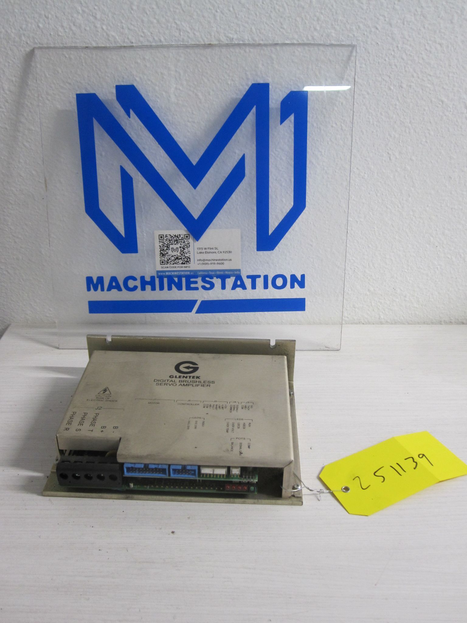GLENTEK SMA8715HP-3 Fadal Brushless Servo Amp AMP-0040N 1