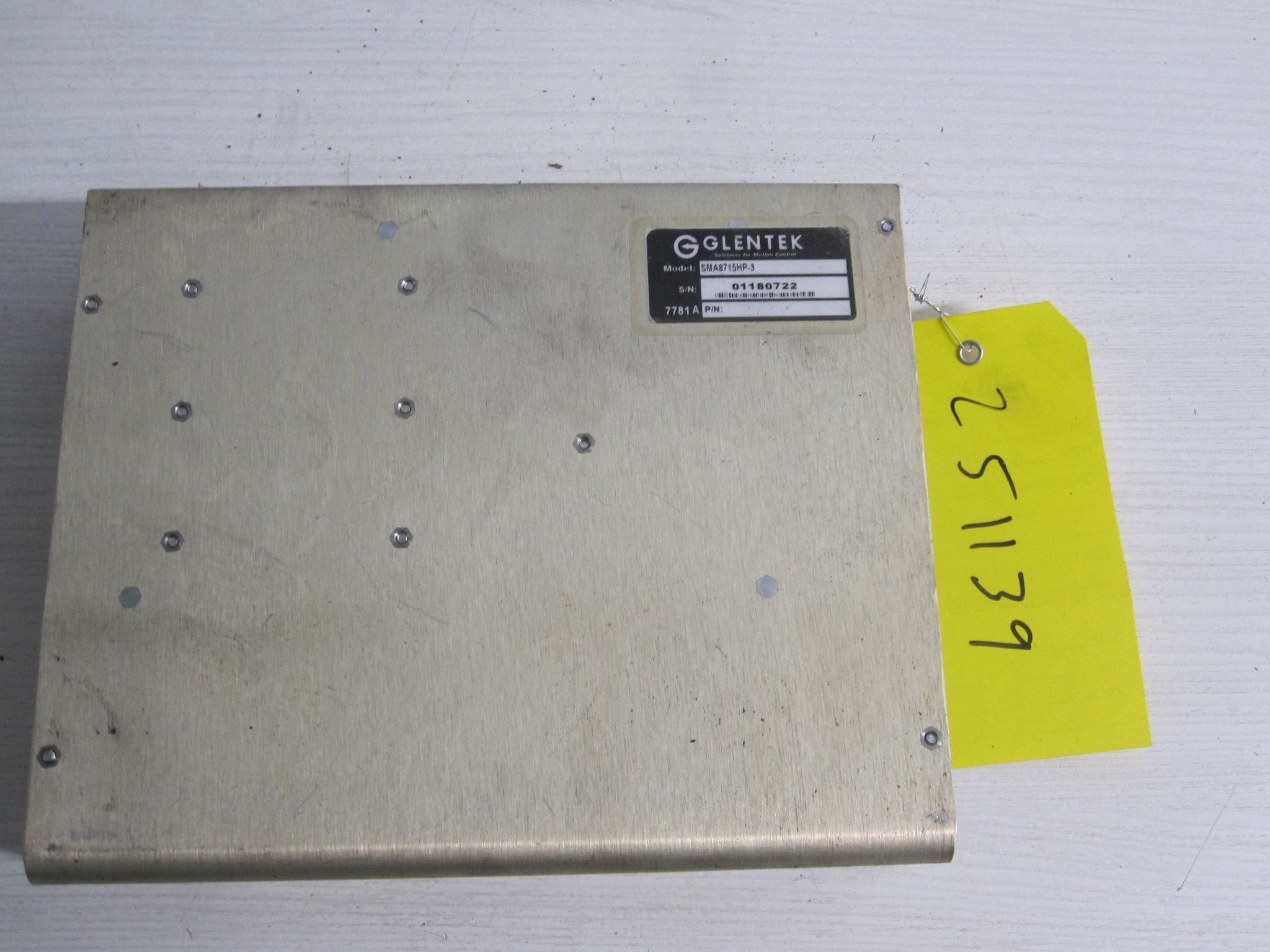 GLENTEK SMA8715HP-3 Fadal Brushless Servo Amp AMP-0040N 5