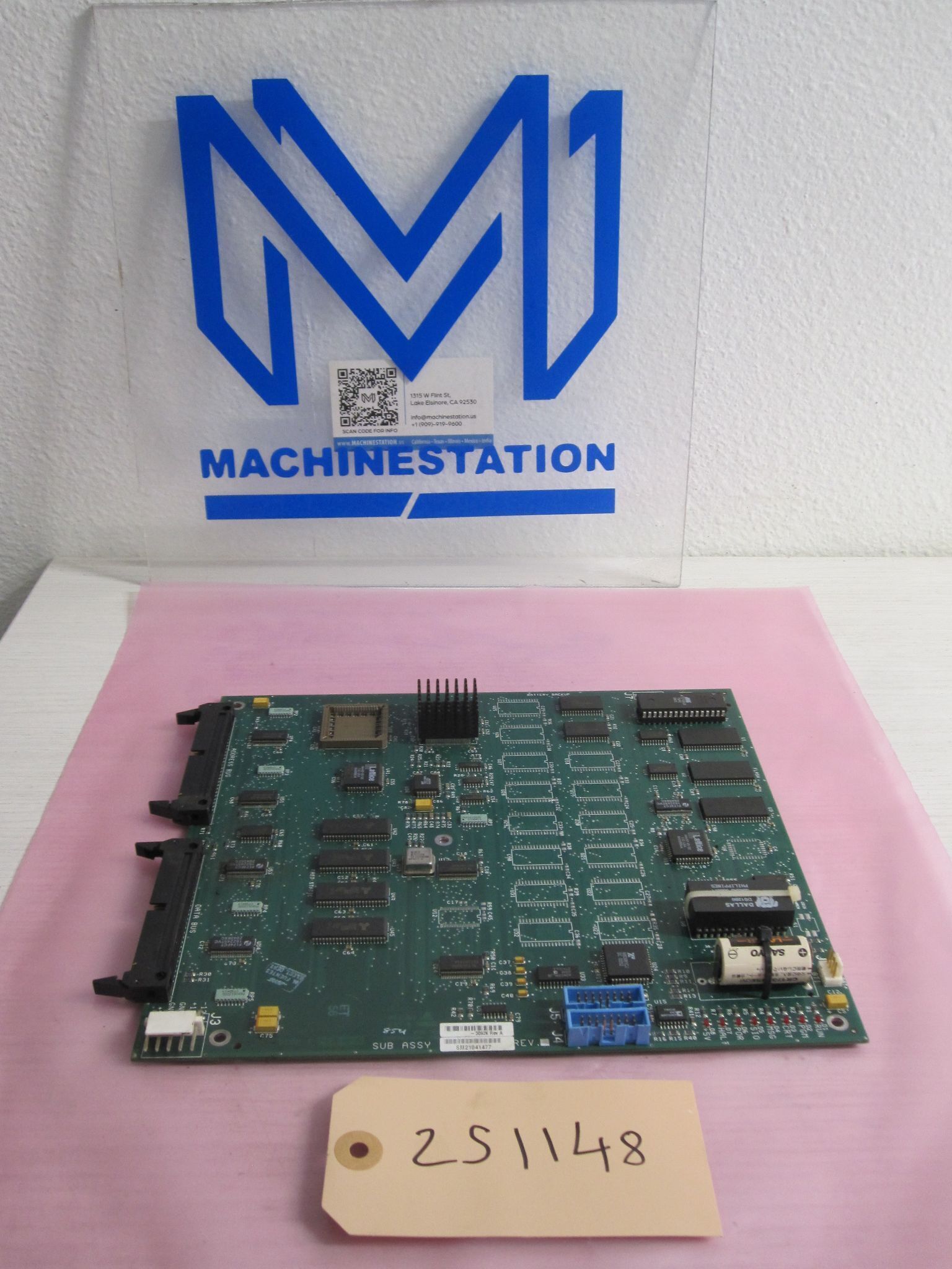 Haas Main Processor Cpu Board 32-3092k Rev A. 65-3092K MainCON 0