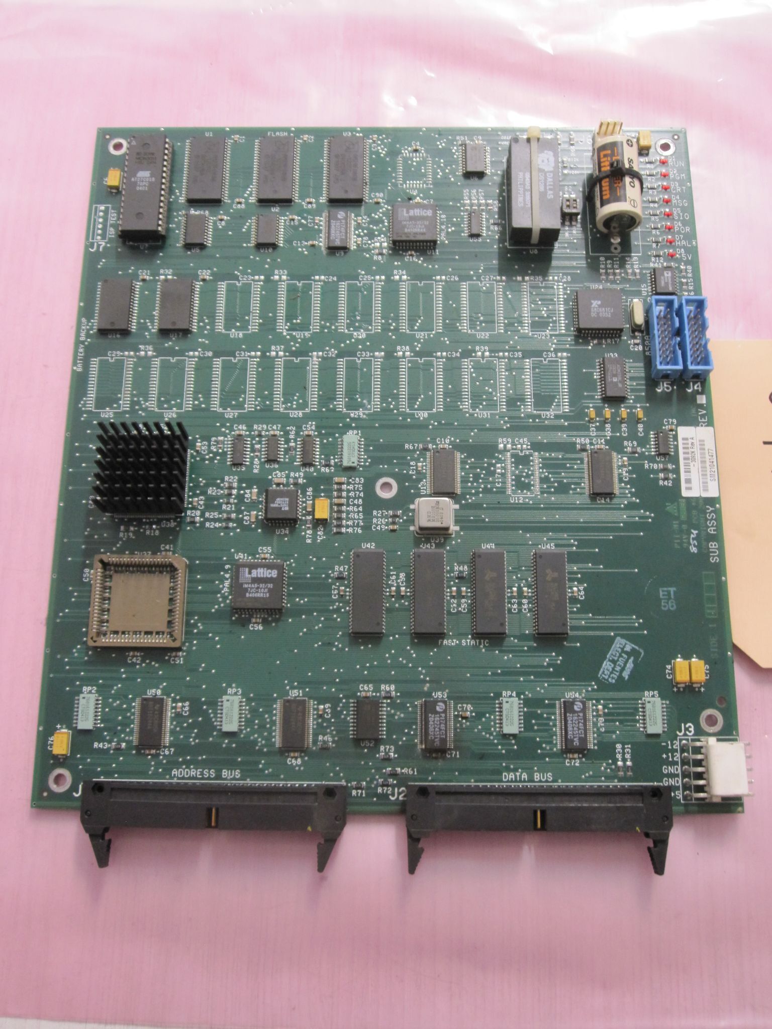 Haas Main Processor Cpu Board 32-3092k Rev A. 65-3092K MainCON 3