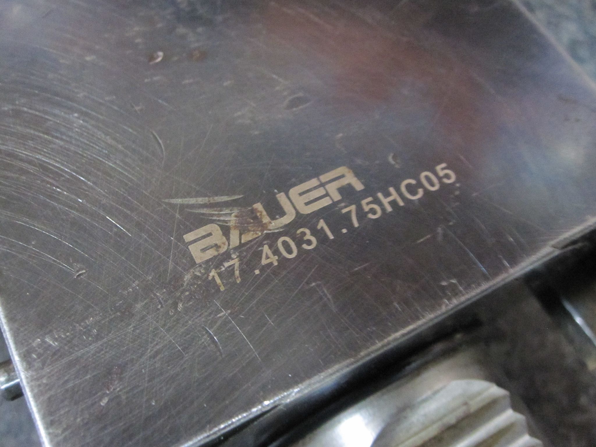 BAUER 17.4031.75HC05 VDI50 VDI 50 1.25" 1-1/4" BORING BAR HOLDER 4