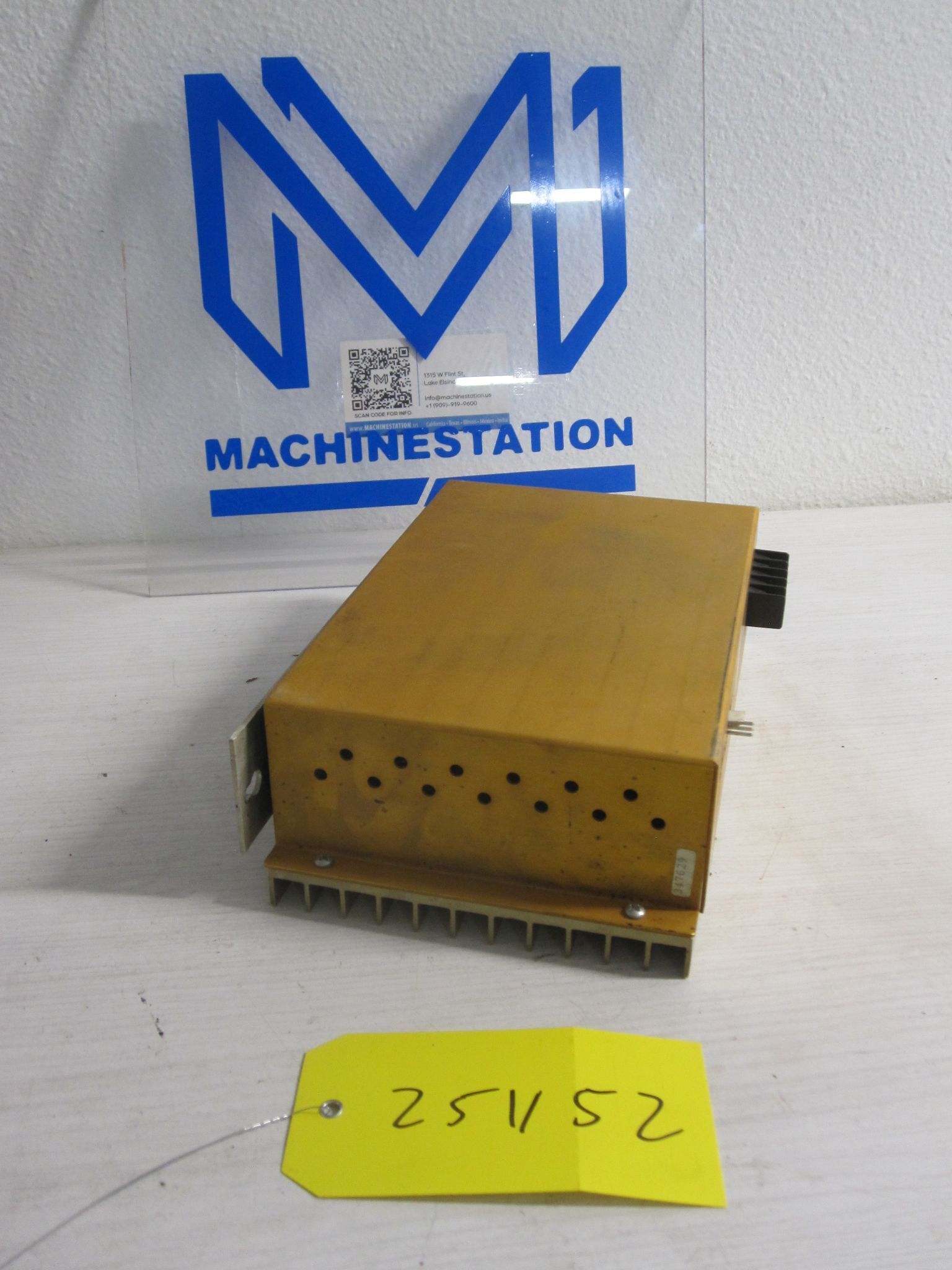 Haas 4017B Rev. F Servo Amp Amplifier HAAS 4017B-F AC Brushless Drive 2
