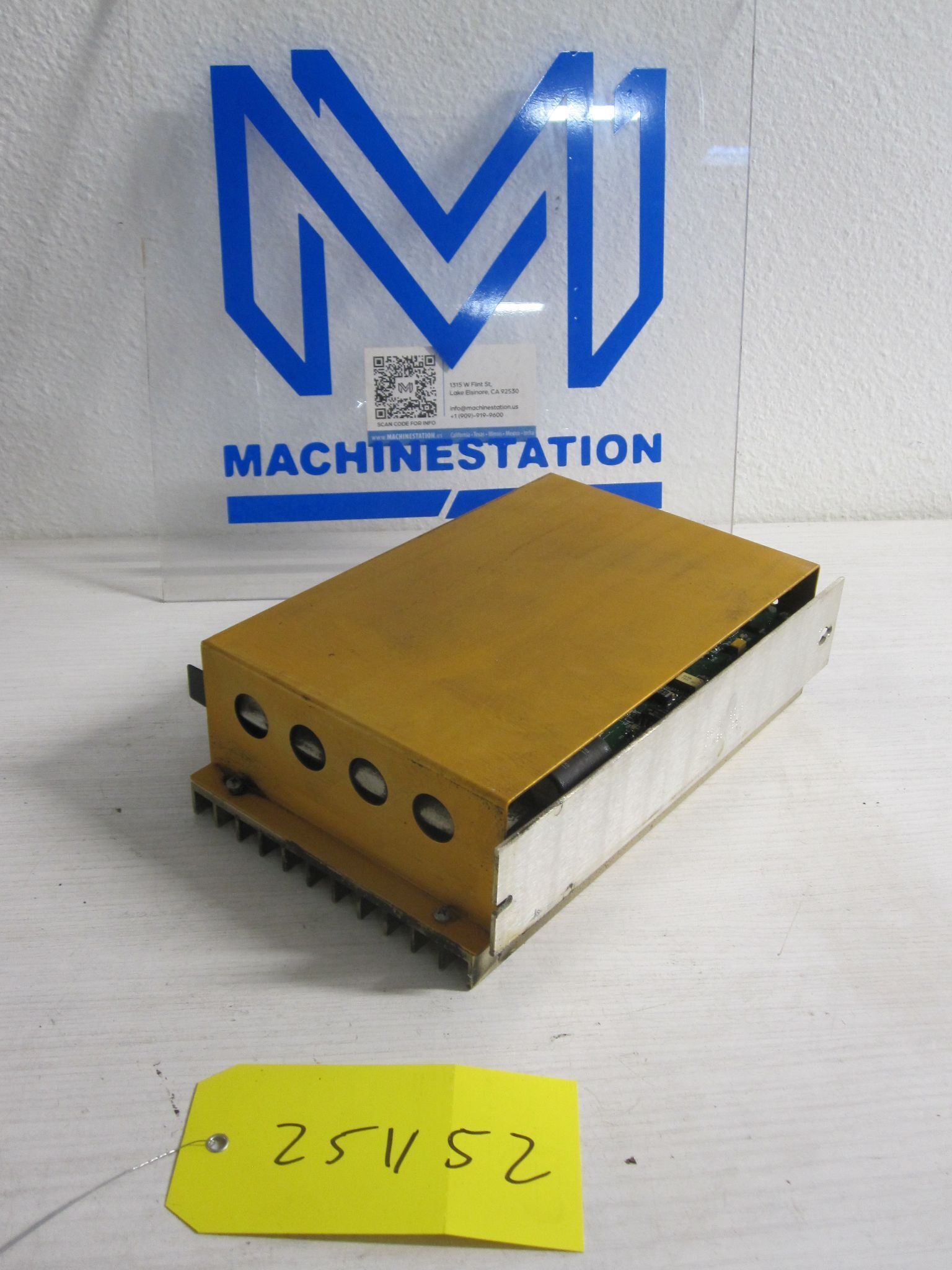 Haas 4017B Rev. F Servo Amp Amplifier HAAS 4017B-F AC Brushless Drive 5