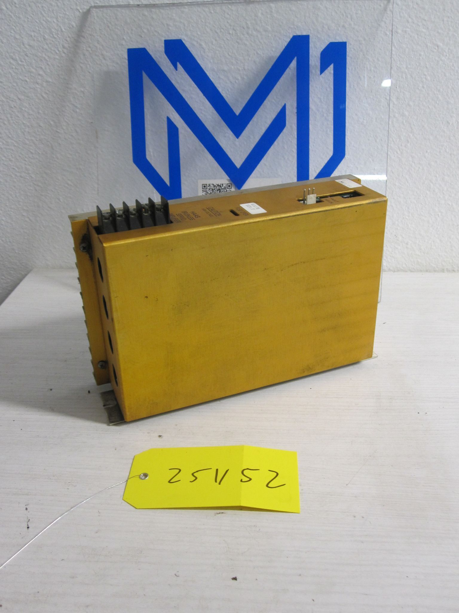 Haas 4017B Rev. F Servo Amp Amplifier HAAS 4017B-F AC Brushless Drive 6