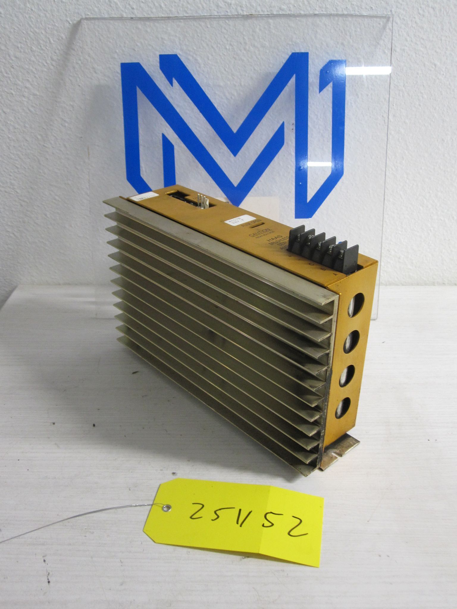 Haas 4017B Rev. F Servo Amp Amplifier HAAS 4017B-F AC Brushless Drive 7
