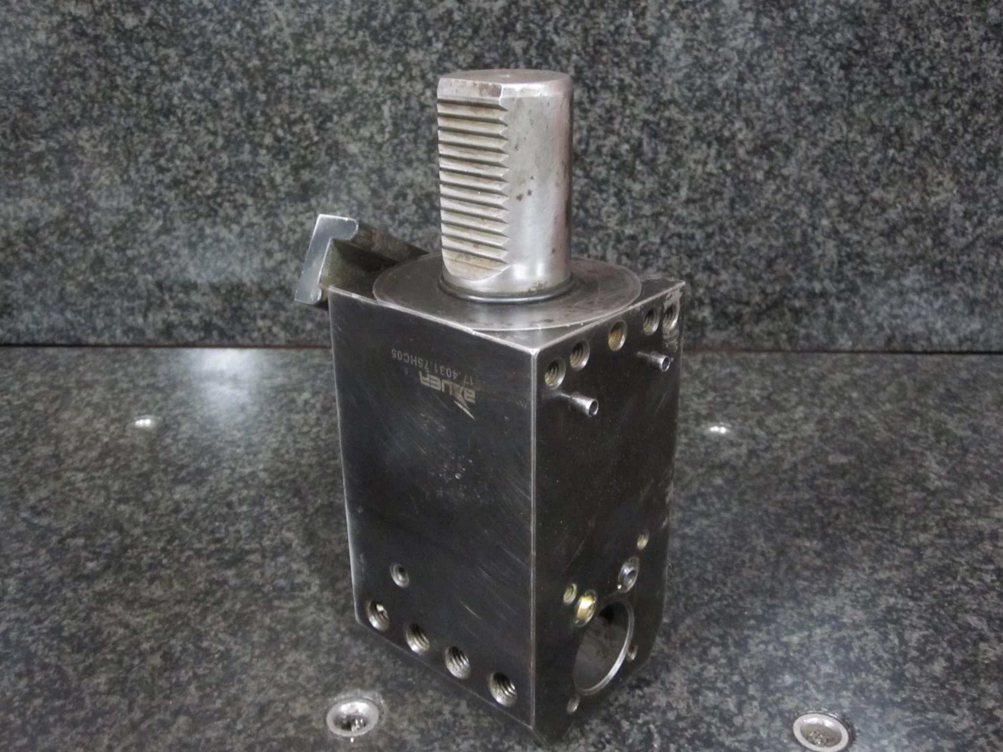 BAUER 17.4031.75HC05 VDI50 VDI 50 1.25" 1-1/4" BORING BAR HOLDER 10