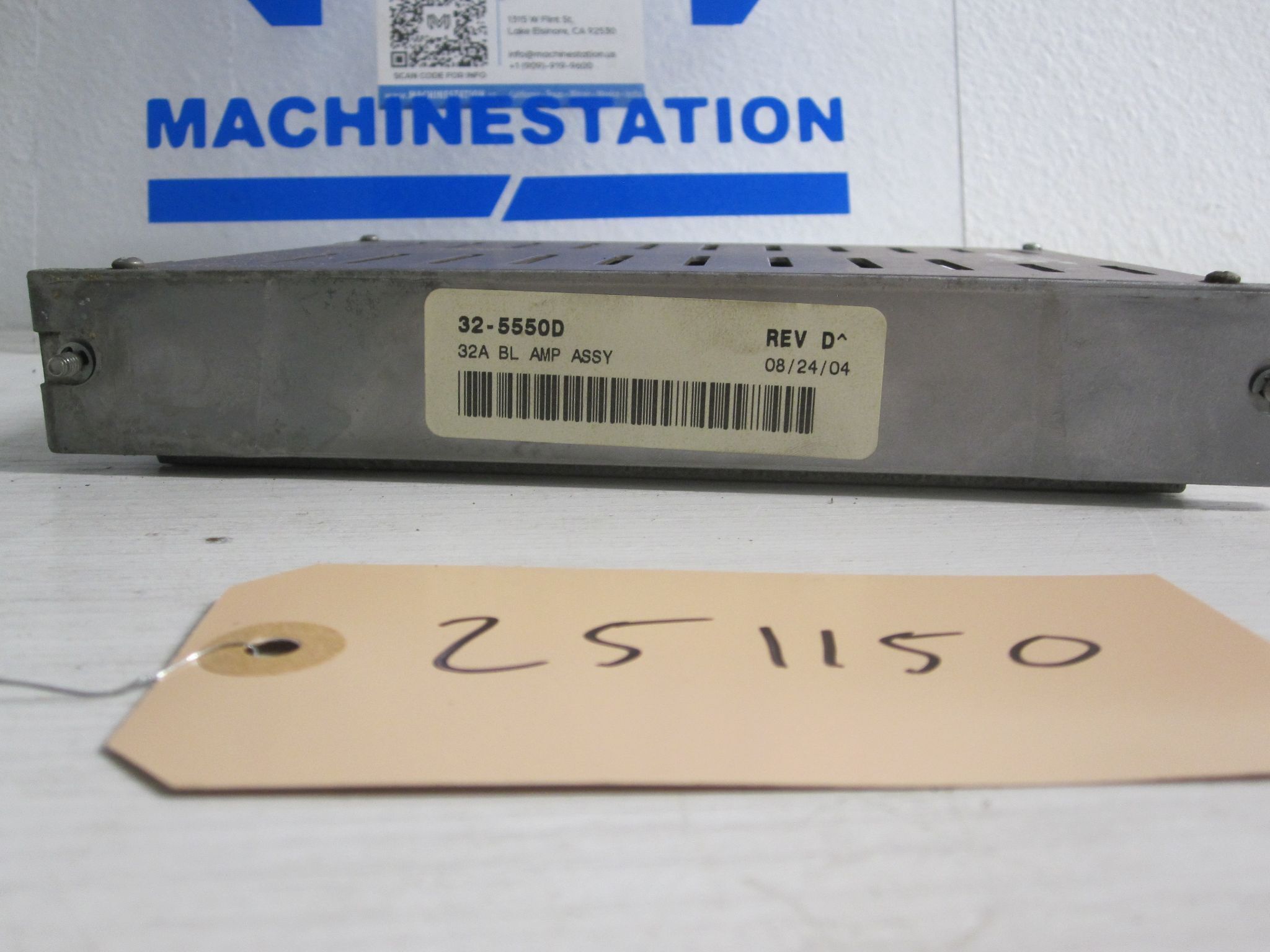 HAAS 32-5550D REV. D 32A Amp Assy Servo Drive Amplifier Axis 1