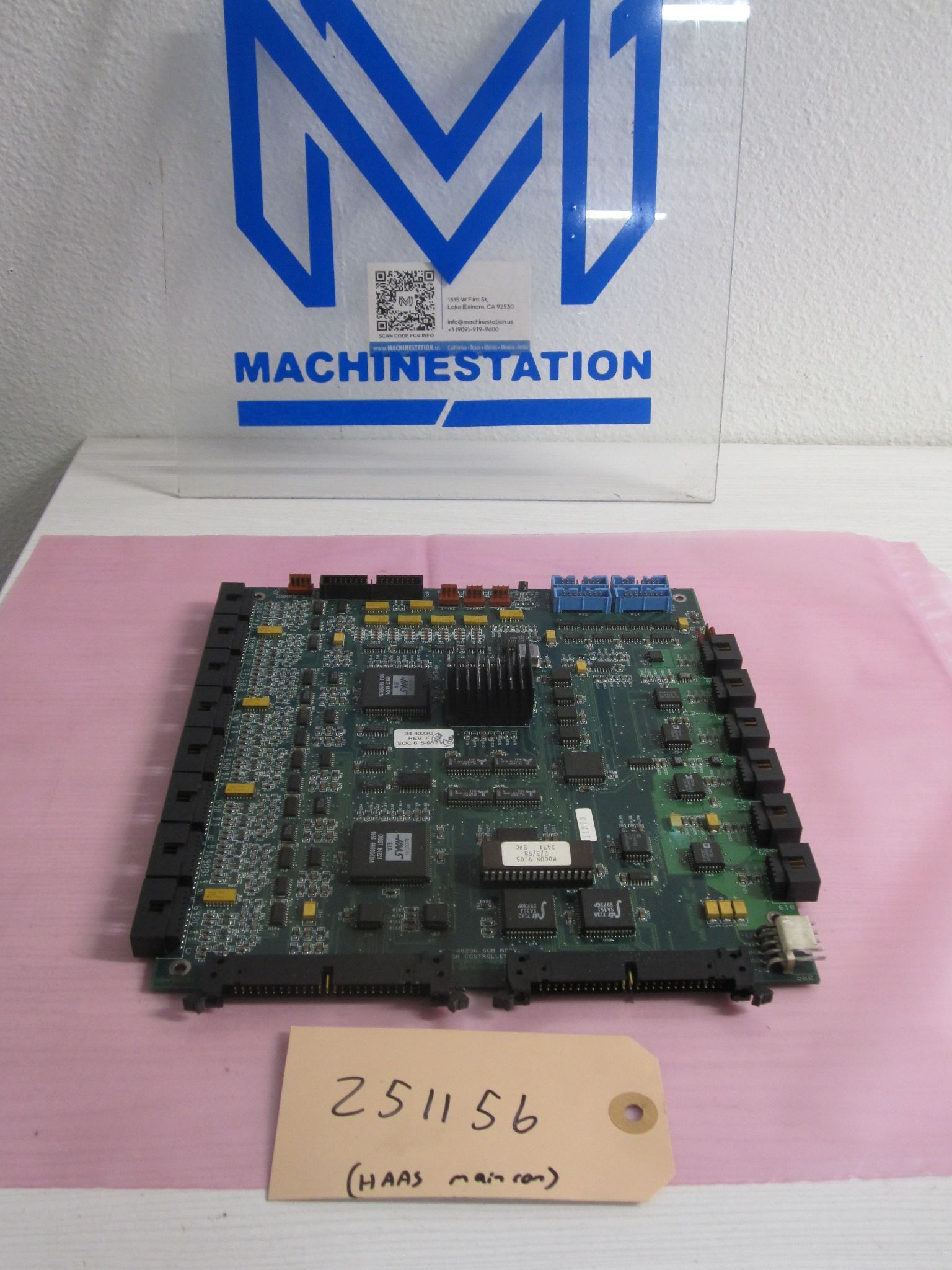 HAAS 34-4023G Rev. F MOTOR CONTROL BOARD MOCON 0