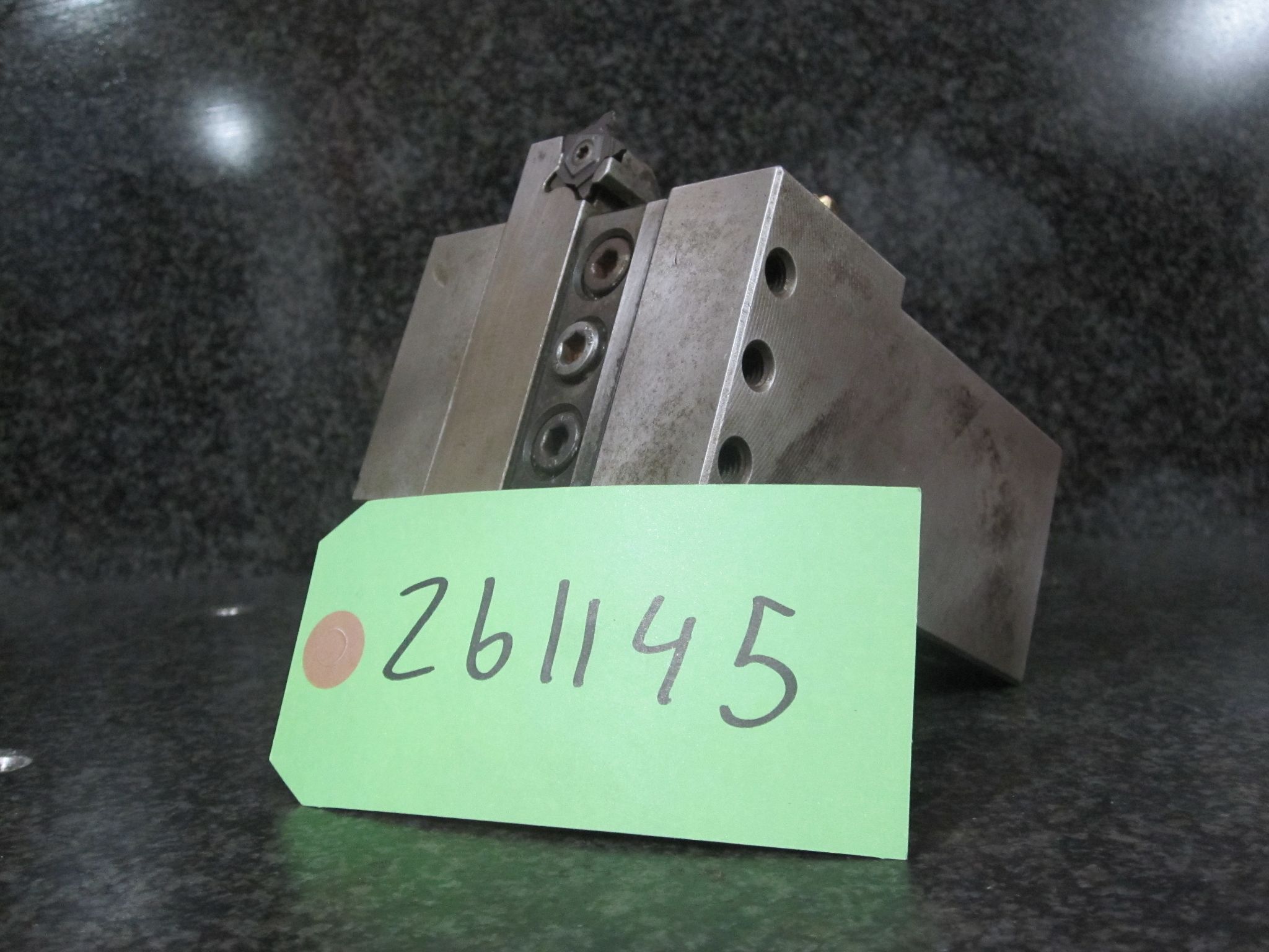 BMT60 BMT 60 DMG MORI SEIKI 1.0" SQUARE SHANK TURNING TOOL HOLDER W/ ISCAR TOOL 19
