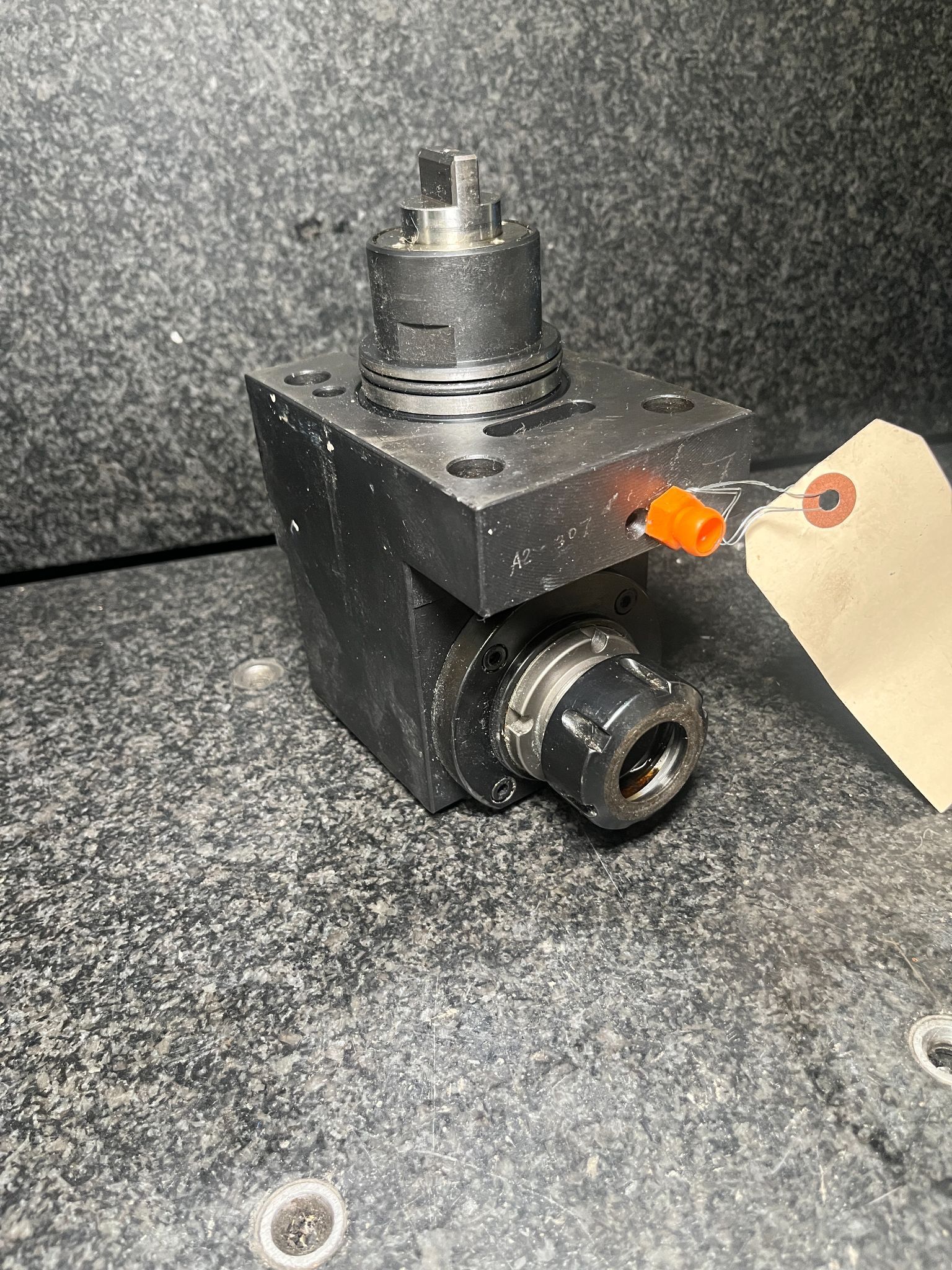 Mori Seiki SL-25Y Live Tool Holder ER32 Collet 75mmX65mm Bolt Spacing 2