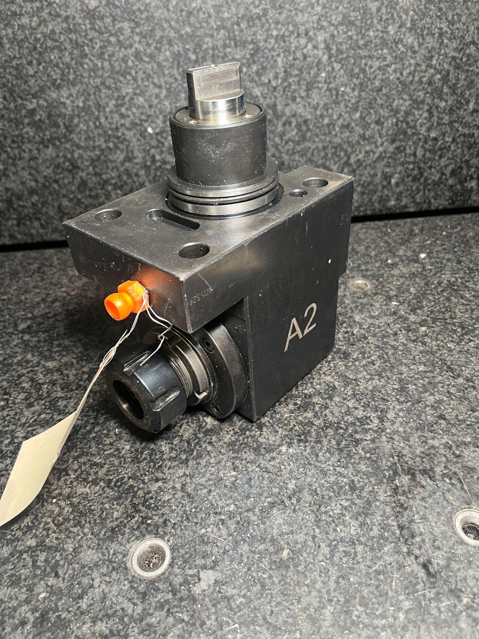 Mori Seiki SL-25Y Live Tool Holder ER32 Collet 75mmX65mm Bolt Spacing 3