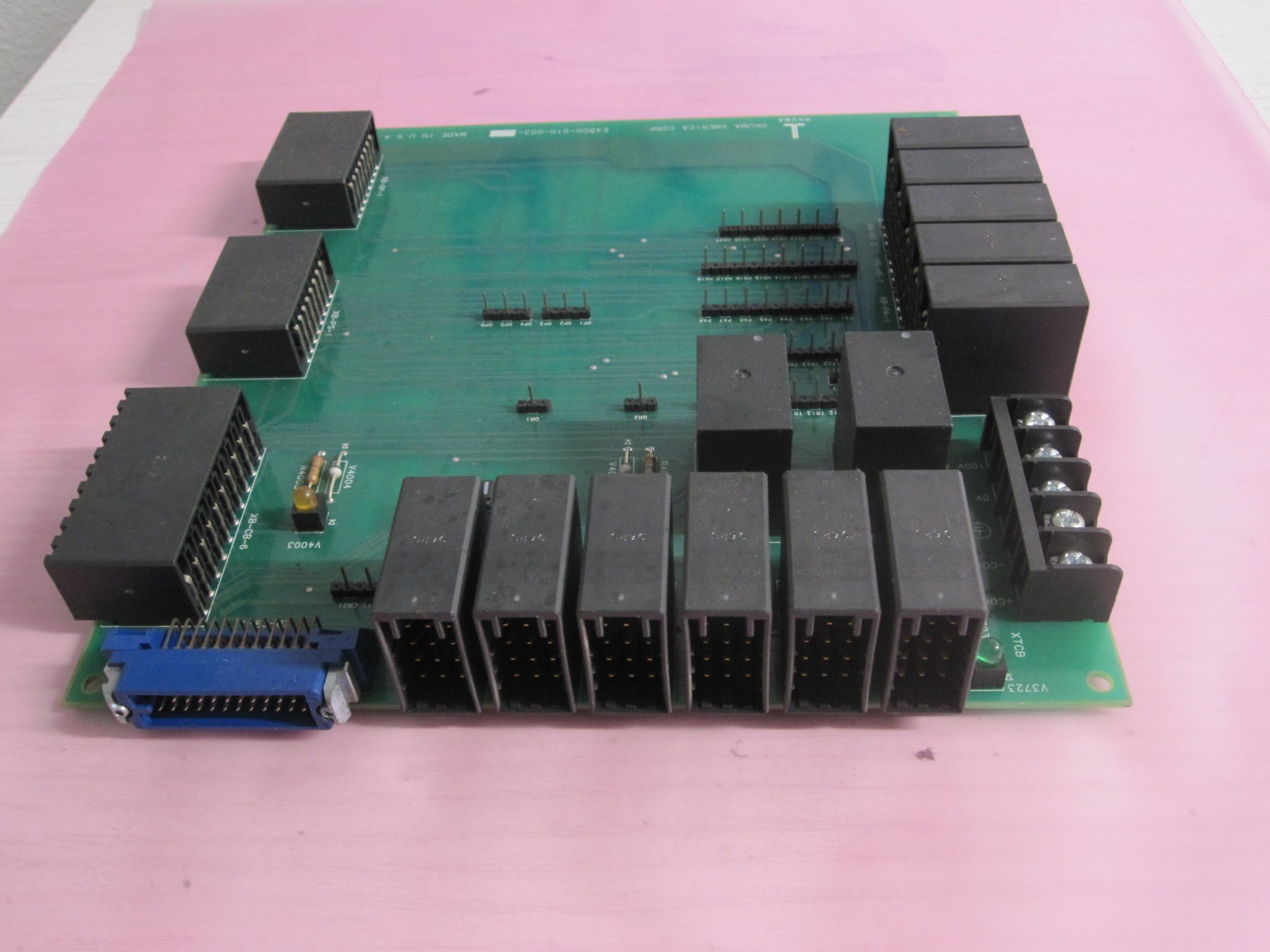 OKUMA E4800-S10-003 Interface Board PC Board PLC/Add-On Board 5