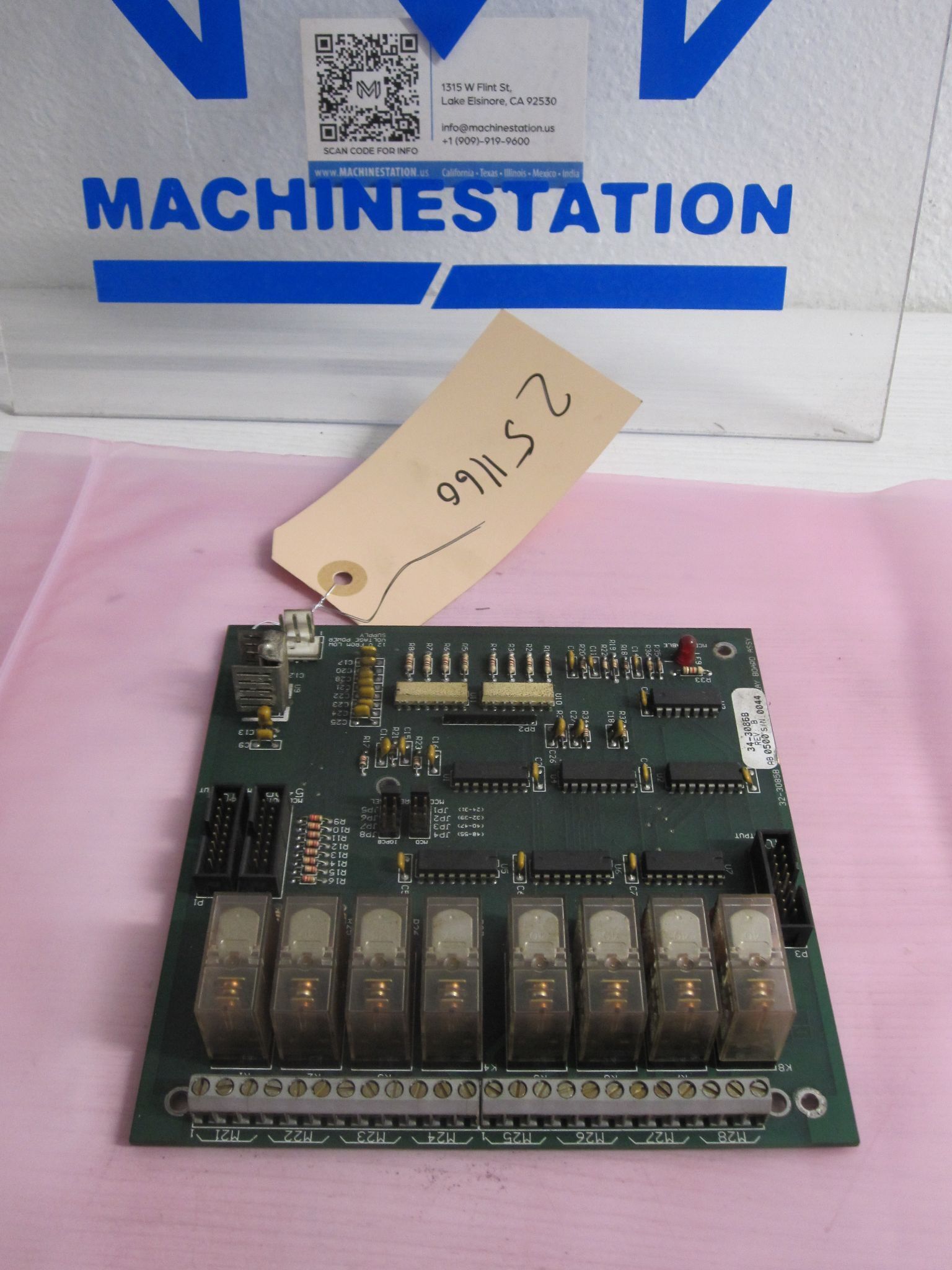 HAAS 32-3086B REV. B 3085B 65-1056B PC BOARD AB 0500 M-CODE Interface 0