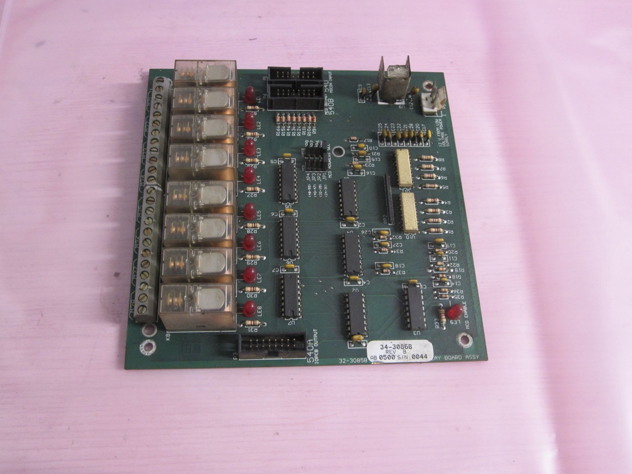 HAAS 32-3086B REV. B 3085B 65-1056B PC BOARD AB 0500 M-CODE Interface 4
