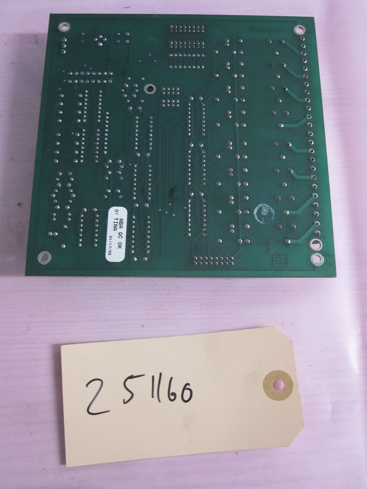 HAAS 32-3086B REV. B 3085B 65-1056B PC BOARD AB 0500 M-CODE Interface 5