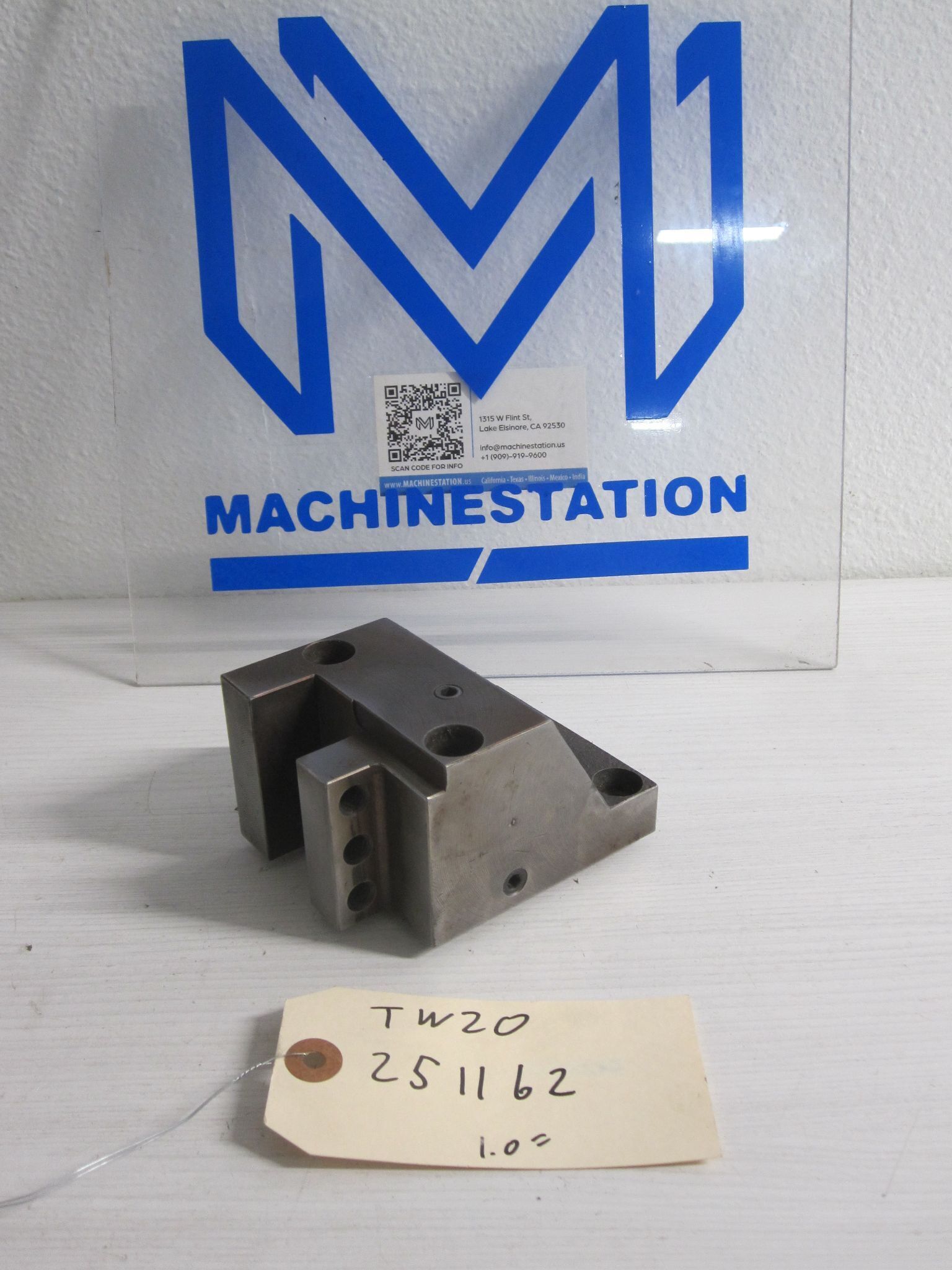 Nakamura Tome TW20 1.0" OD Turning Static Tool Holder 71 mm x 69mm 0