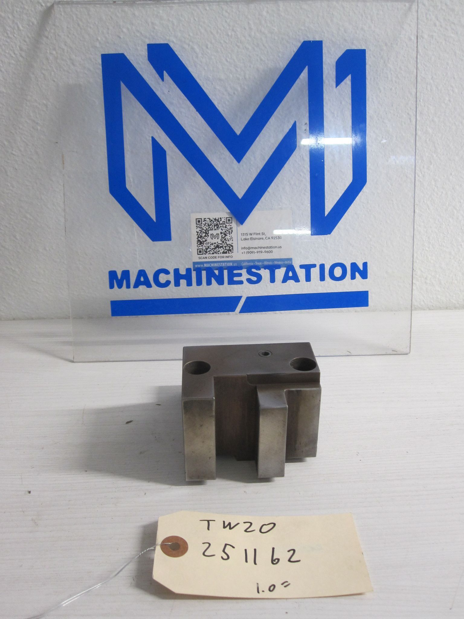 Nakamura Tome TW20 1.0" OD Turning Static Tool Holder 71 mm x 69mm 1