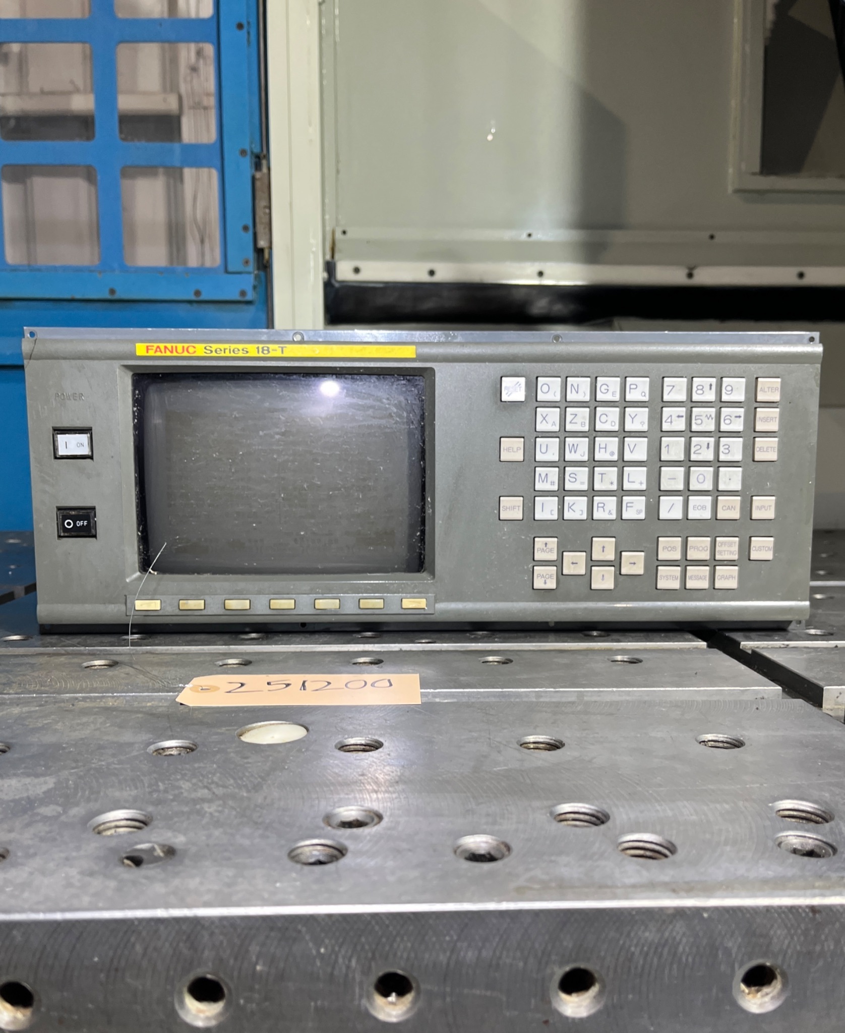 Fanuc A02B-0120-C051 Control Panel 0