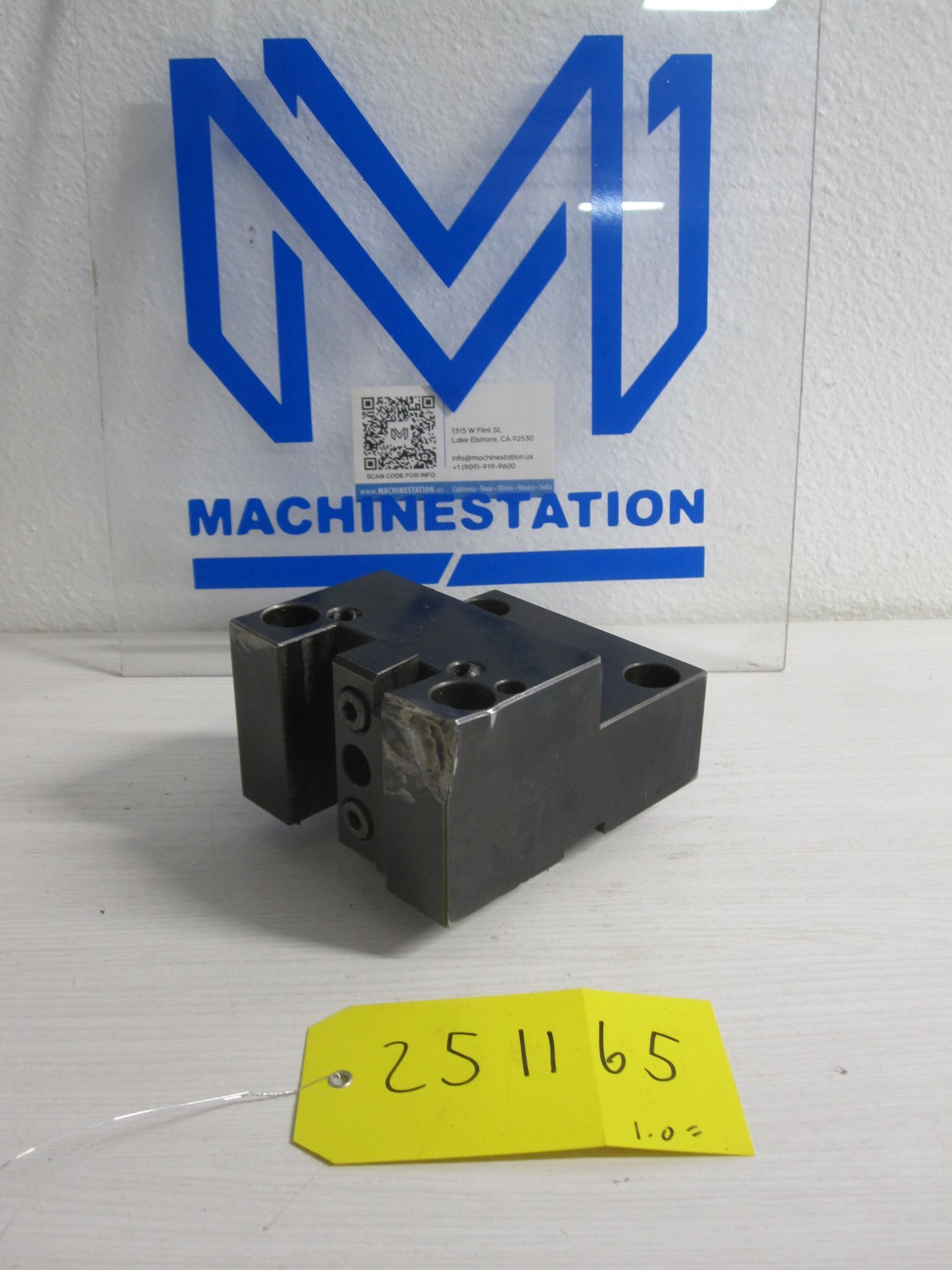 (As-Is) ITI Tooling BMT60 OD Turning Holder Lathe Static 94 x 84mm 0