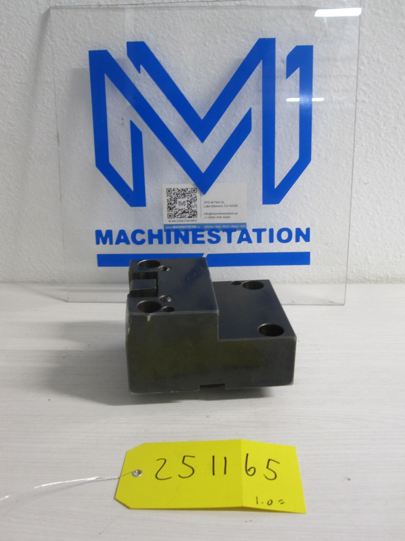 (As-Is) ITI Tooling BMT60 OD Turning Holder Lathe Static 94 x 84mm 1