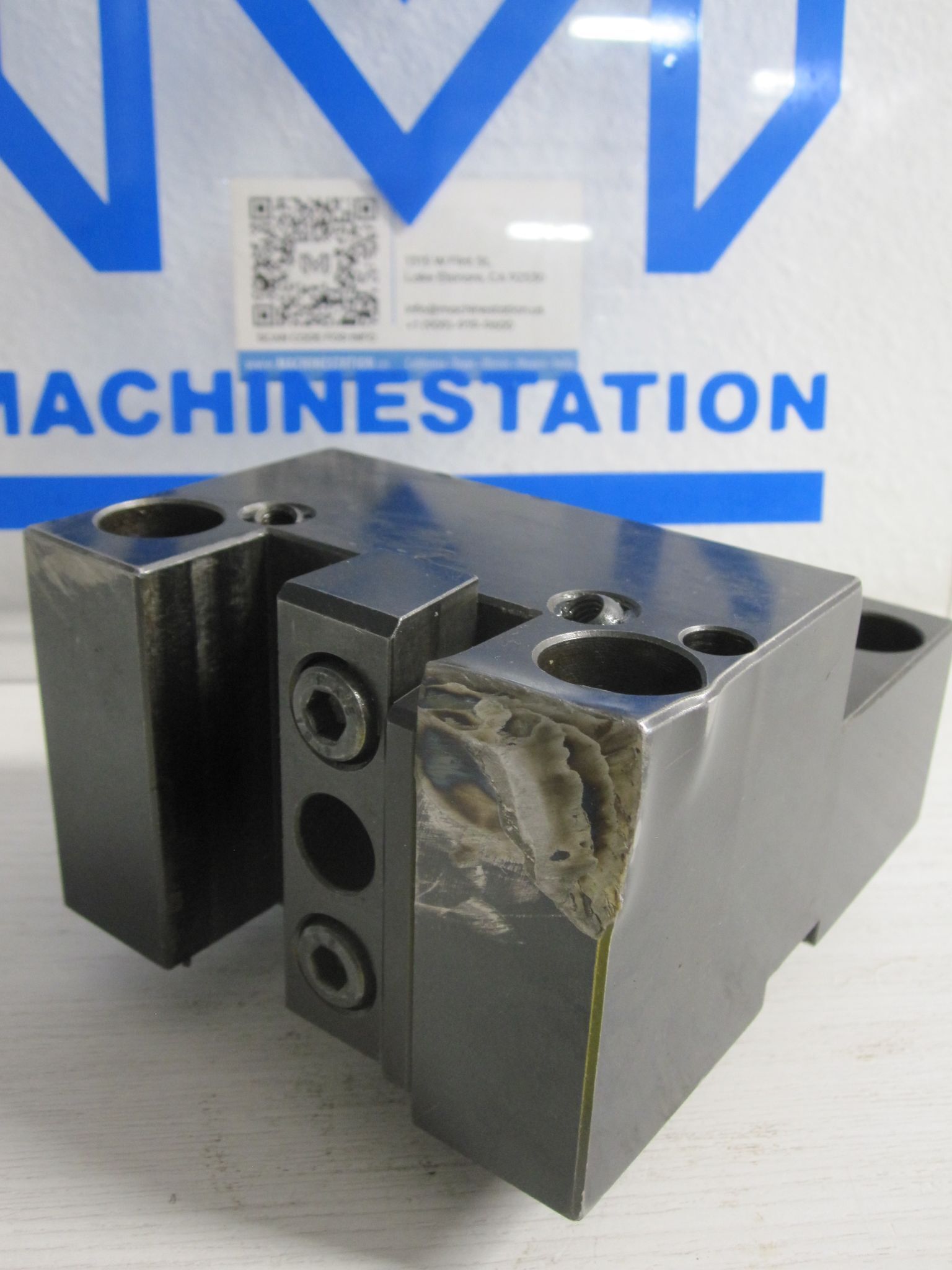 (As-Is) ITI Tooling BMT60 OD Turning Holder Lathe Static 94 x 84mm 5