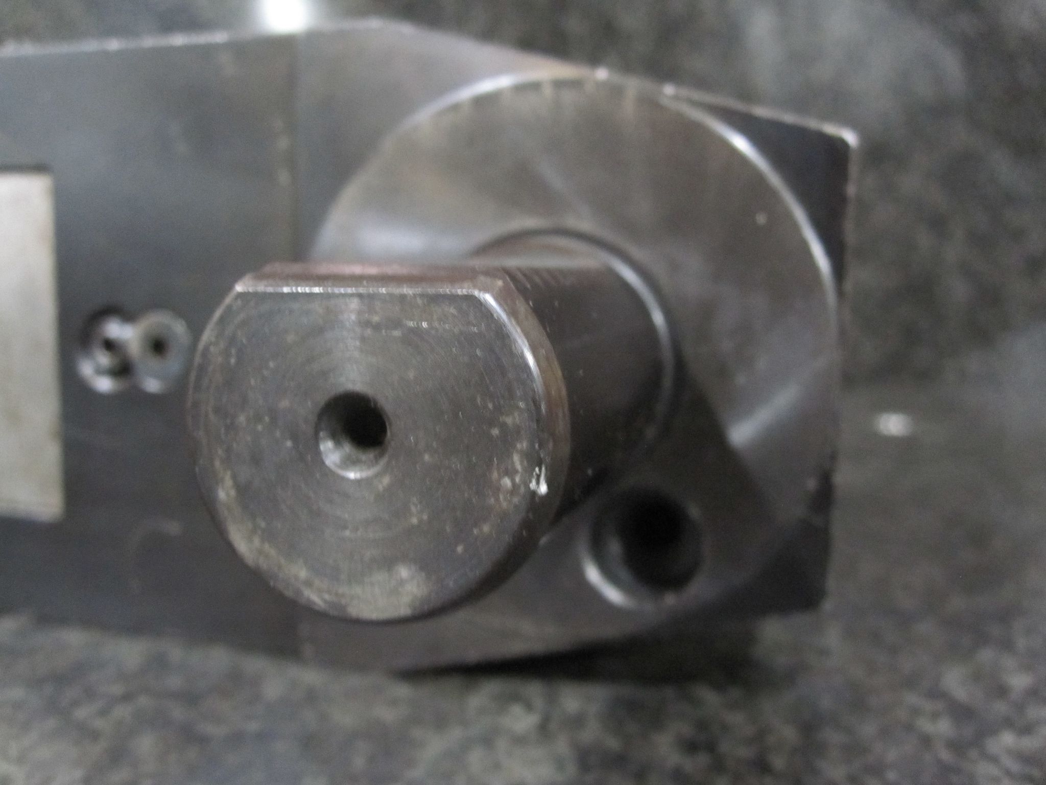 EWS TURNING TOOL VDI30 VDI 30 2.0" SQUARE SHANK W/ SHOP MADE BORING BAR CONVERSION 1.0" 6