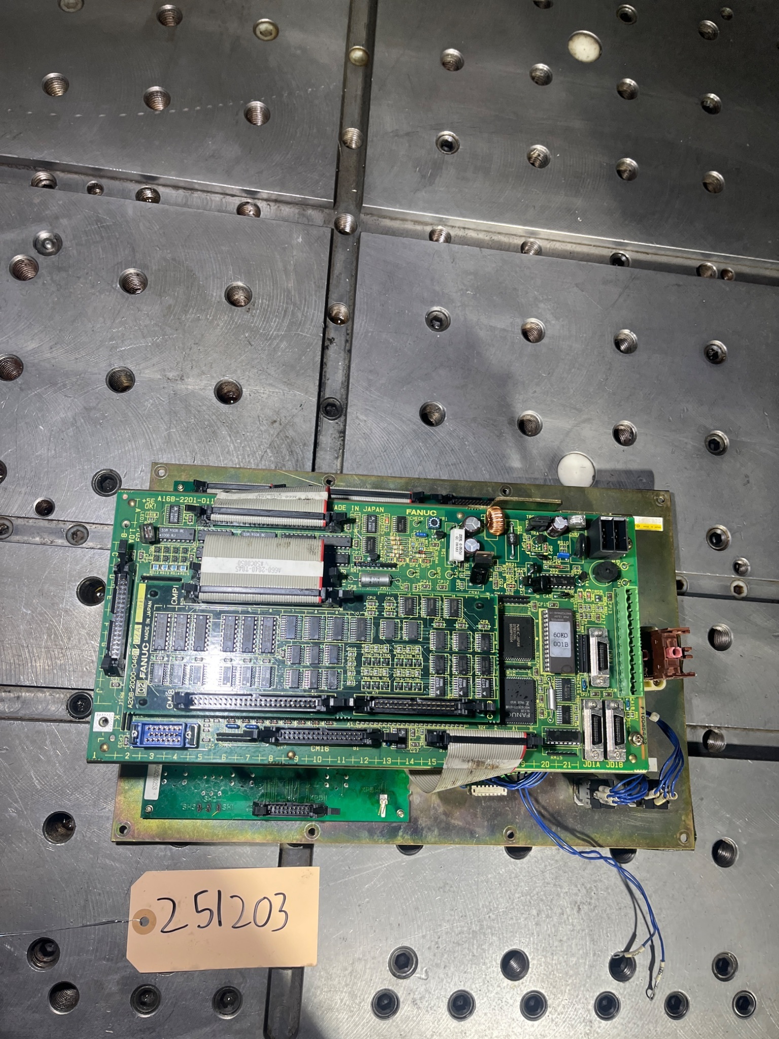 Fanuc A02B-0110-C075 Operators Panel 3
