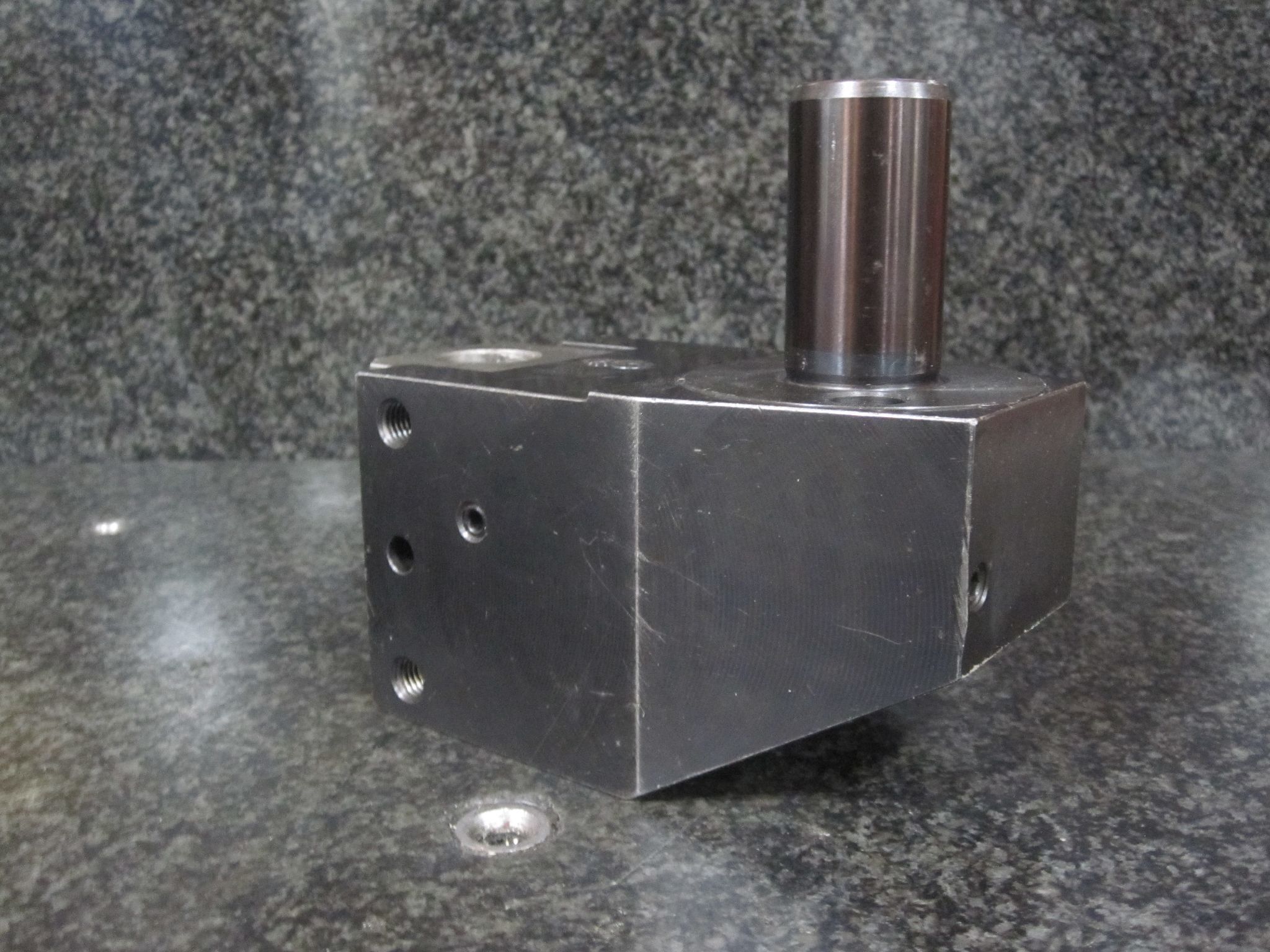 EWS TURNING TOOL VDI30 VDI 30 2.0" SQUARE SHANK W/ SHOP MADE BORING BAR CONVERSION 1.0" 7