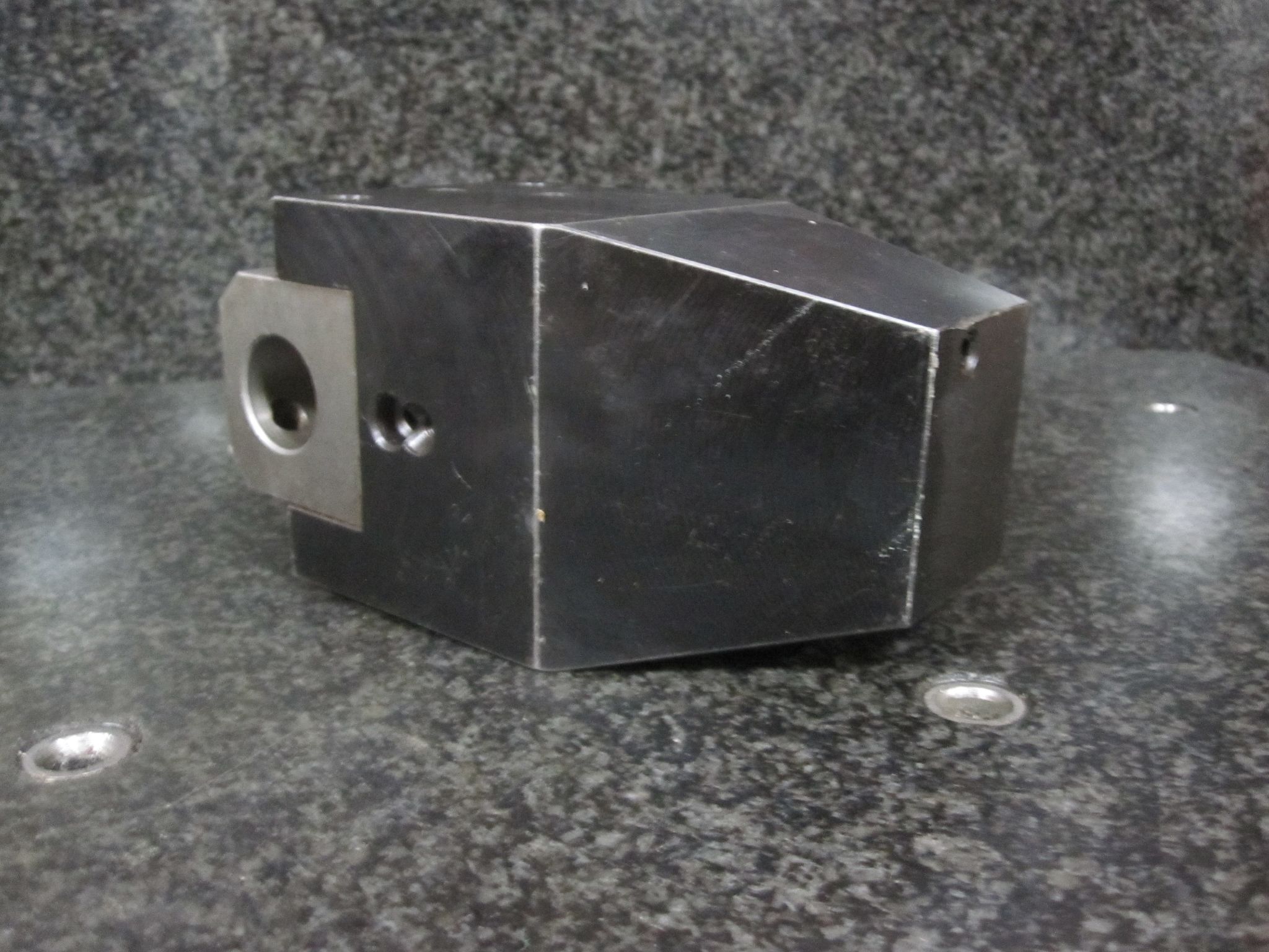 EWS TURNING TOOL VDI30 VDI 30 2.0" SQUARE SHANK W/ SHOP MADE BORING BAR CONVERSION 1.0" 8