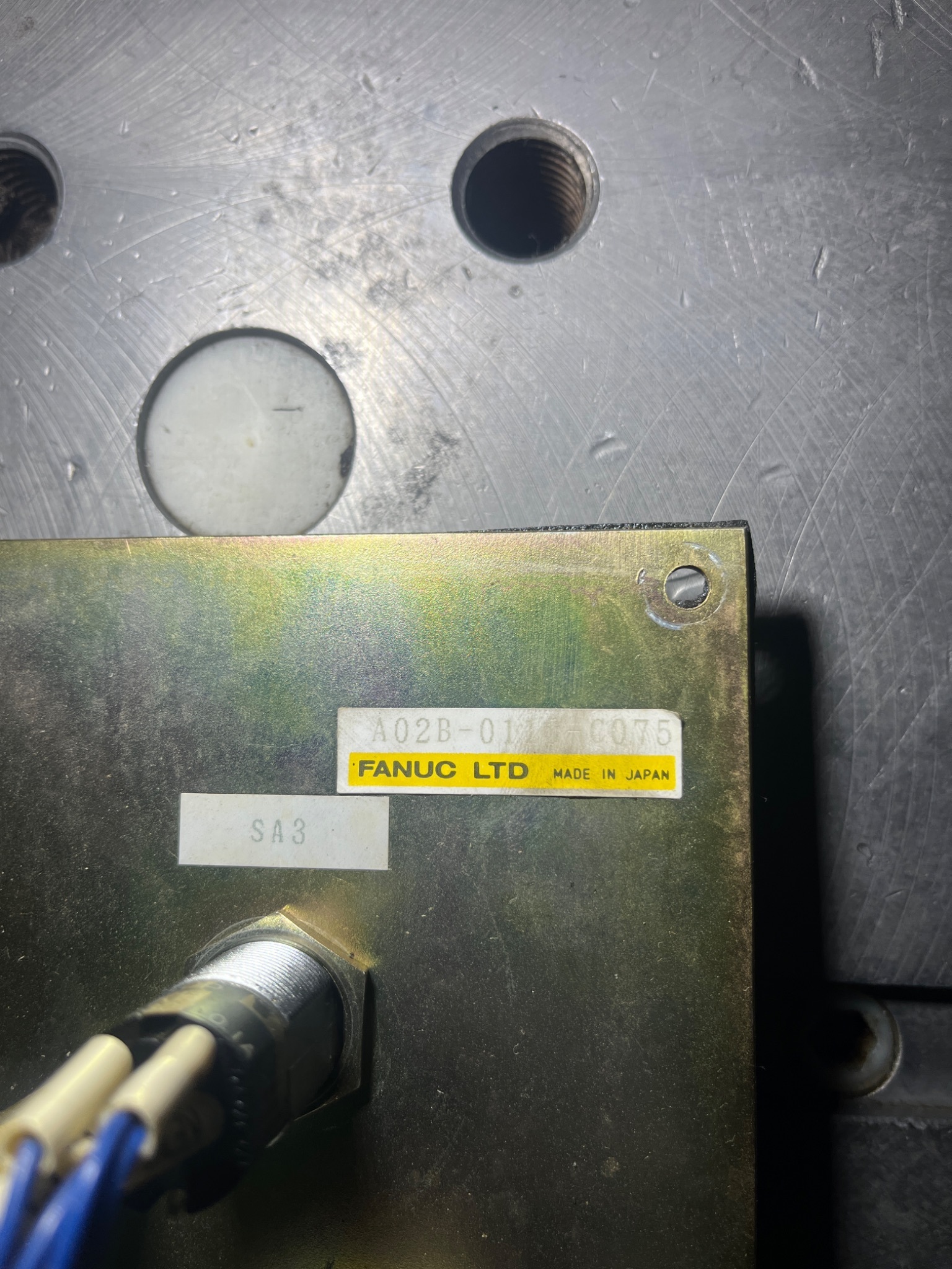 Fanuc A02B-0110-C075 Operators Panel 5