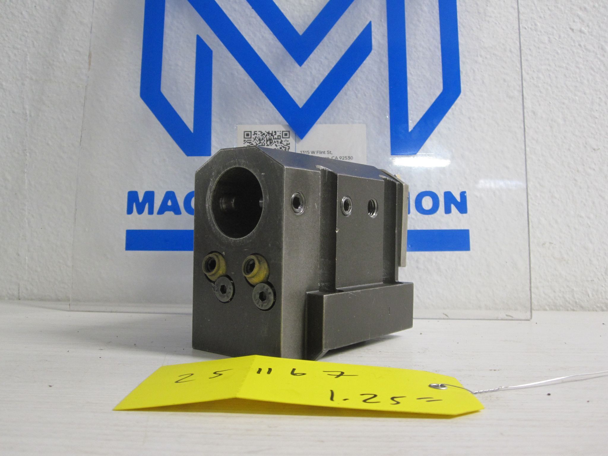 BMT45 Boring Bar Holder 1.25" 1 1/4" Static 58mm x 58mm 1