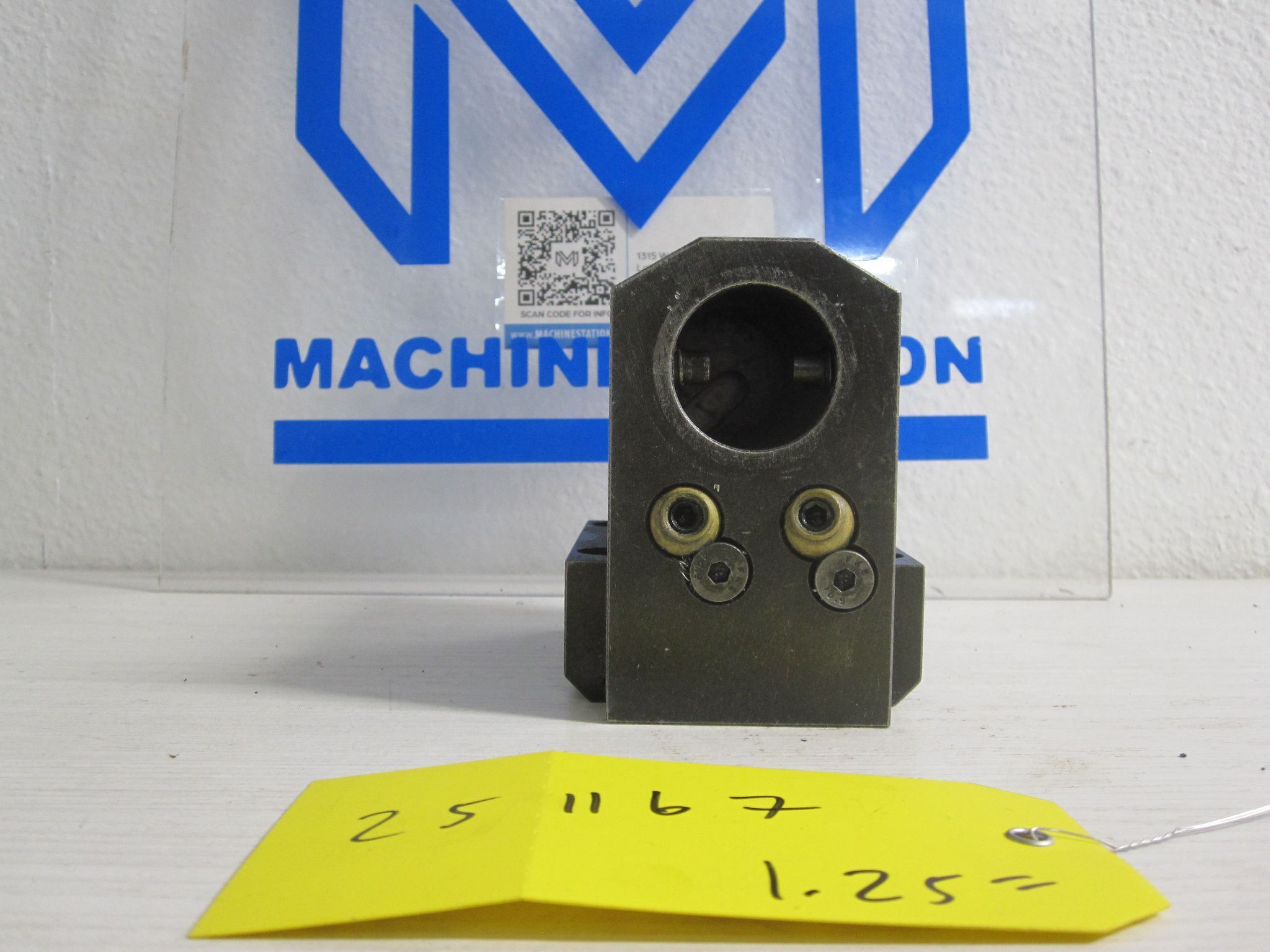 BMT45 Boring Bar Holder 1.25" 1 1/4" Static 58mm x 58mm 2