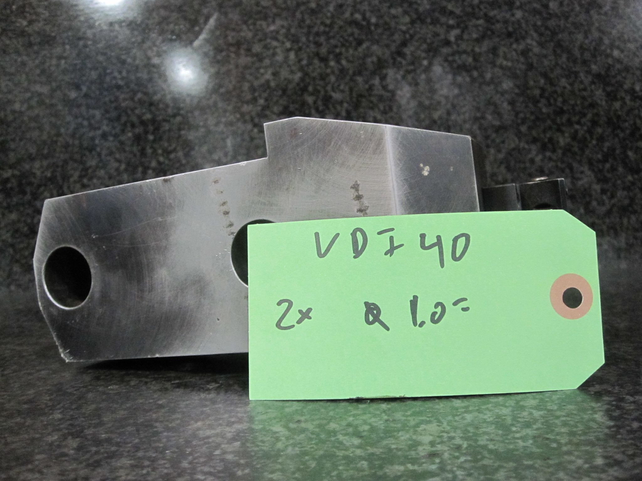 EWS TURNING TOOL VDI40 VDI 40 DOUBLE BORING BAR STATIC HOLDER 1.0" INCH ONE INCH 1678-41-320-1 12