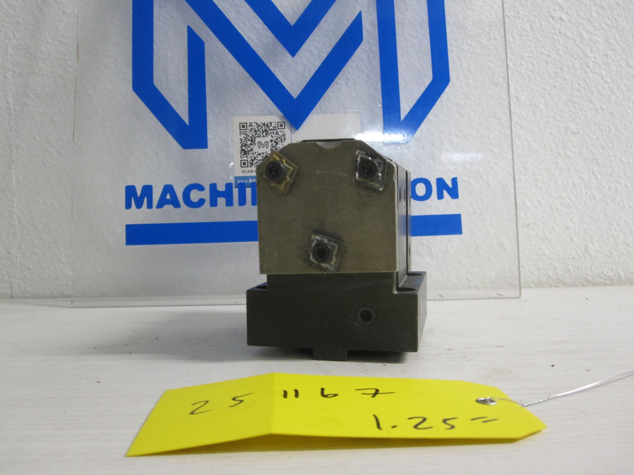 BMT45 Boring Bar Holder 1.25" 1 1/4" Static 58mm x 58mm 4