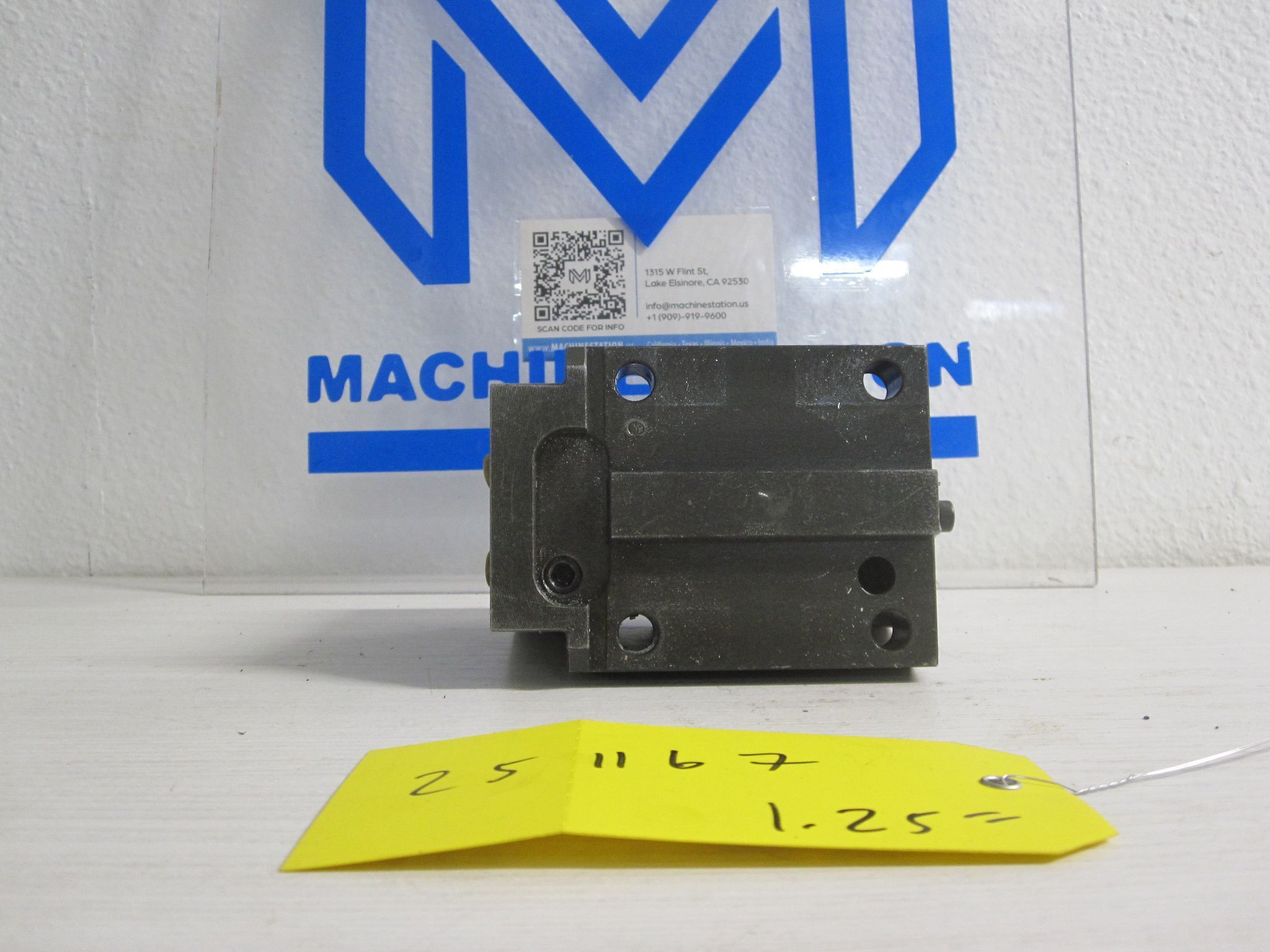 BMT45 Boring Bar Holder 1.25" 1 1/4" Static 58mm x 58mm 6